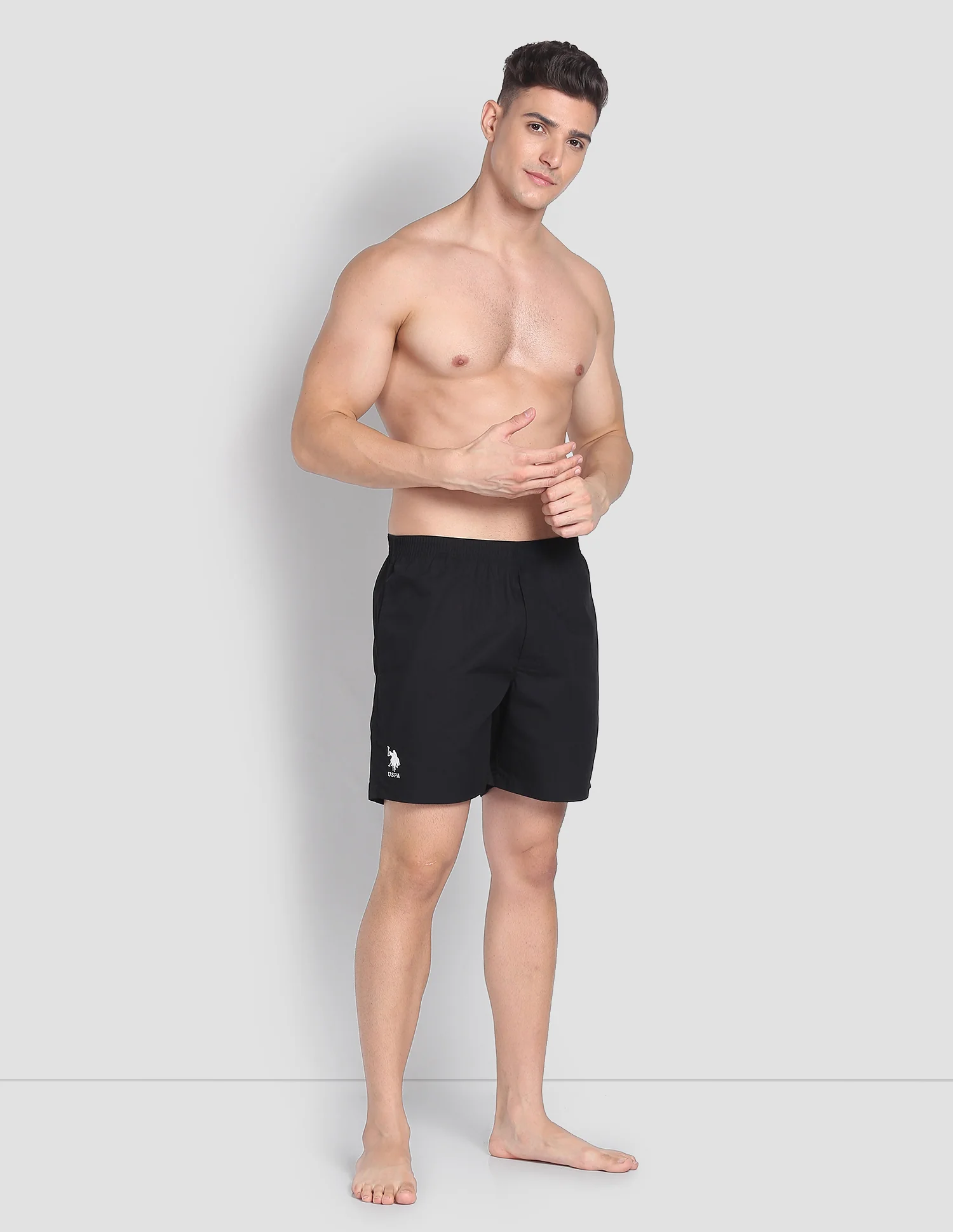 Brand Stripe Dual Pocket IYAX Boxers - Pack Of 1 - Image 3