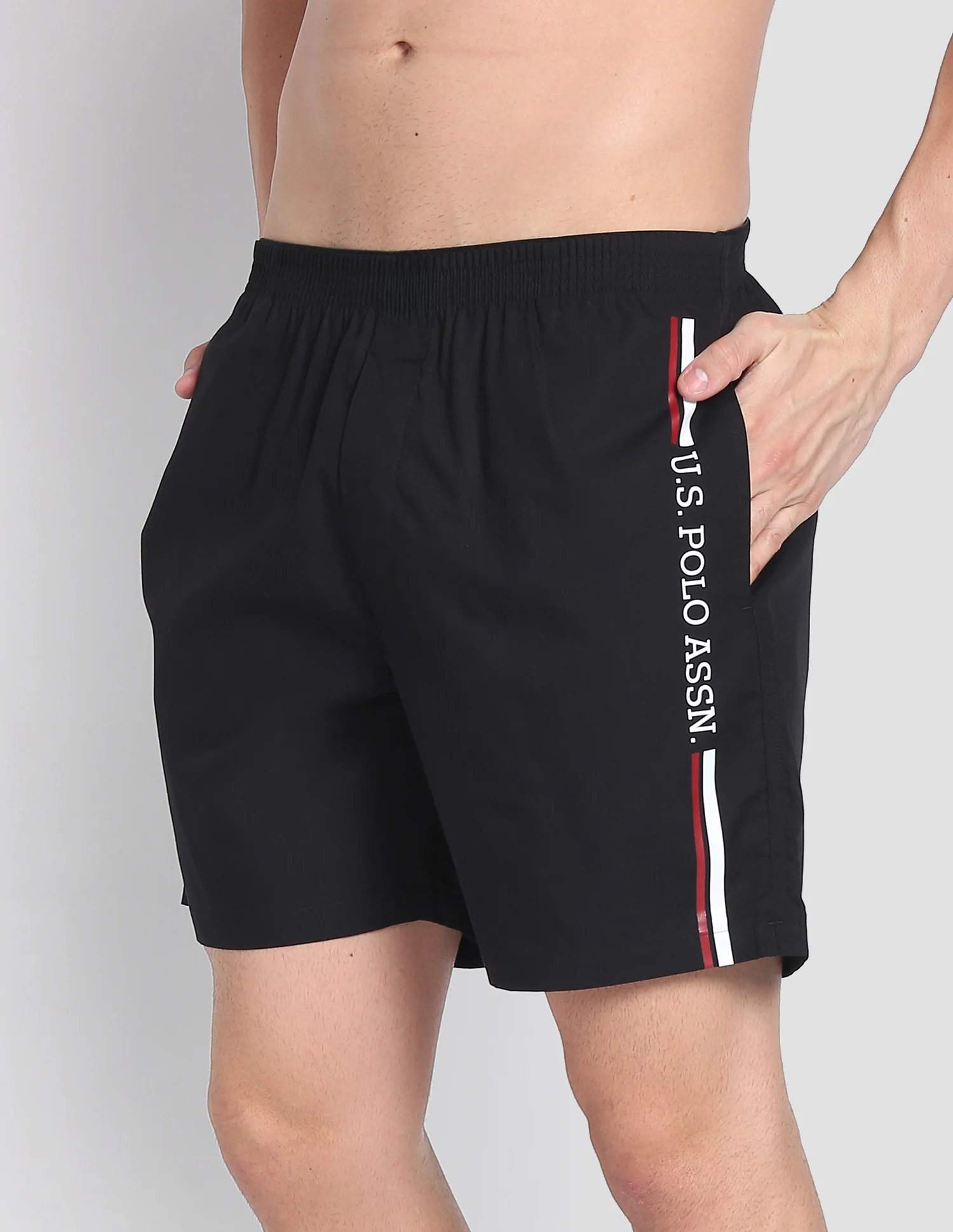Brand Stripe Dual Pocket IYAX Boxers - Pack Of 1 - Image 4