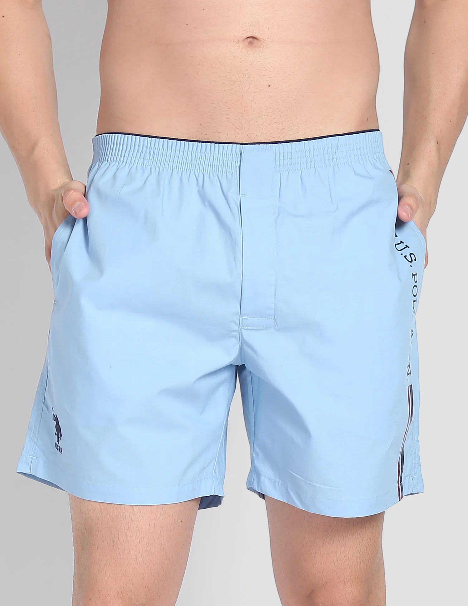 Brand Stripe Dual Pocket IYAX Boxers - Pack Of 1 - Image 6