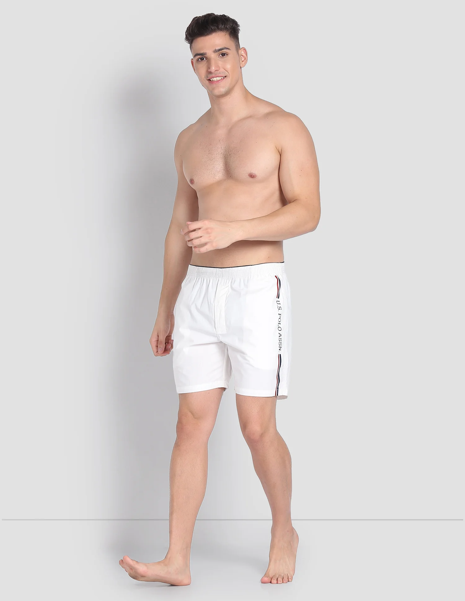 Brand Stripe Dual Pocket IYAX Boxers - Pack Of 1 - Image 3