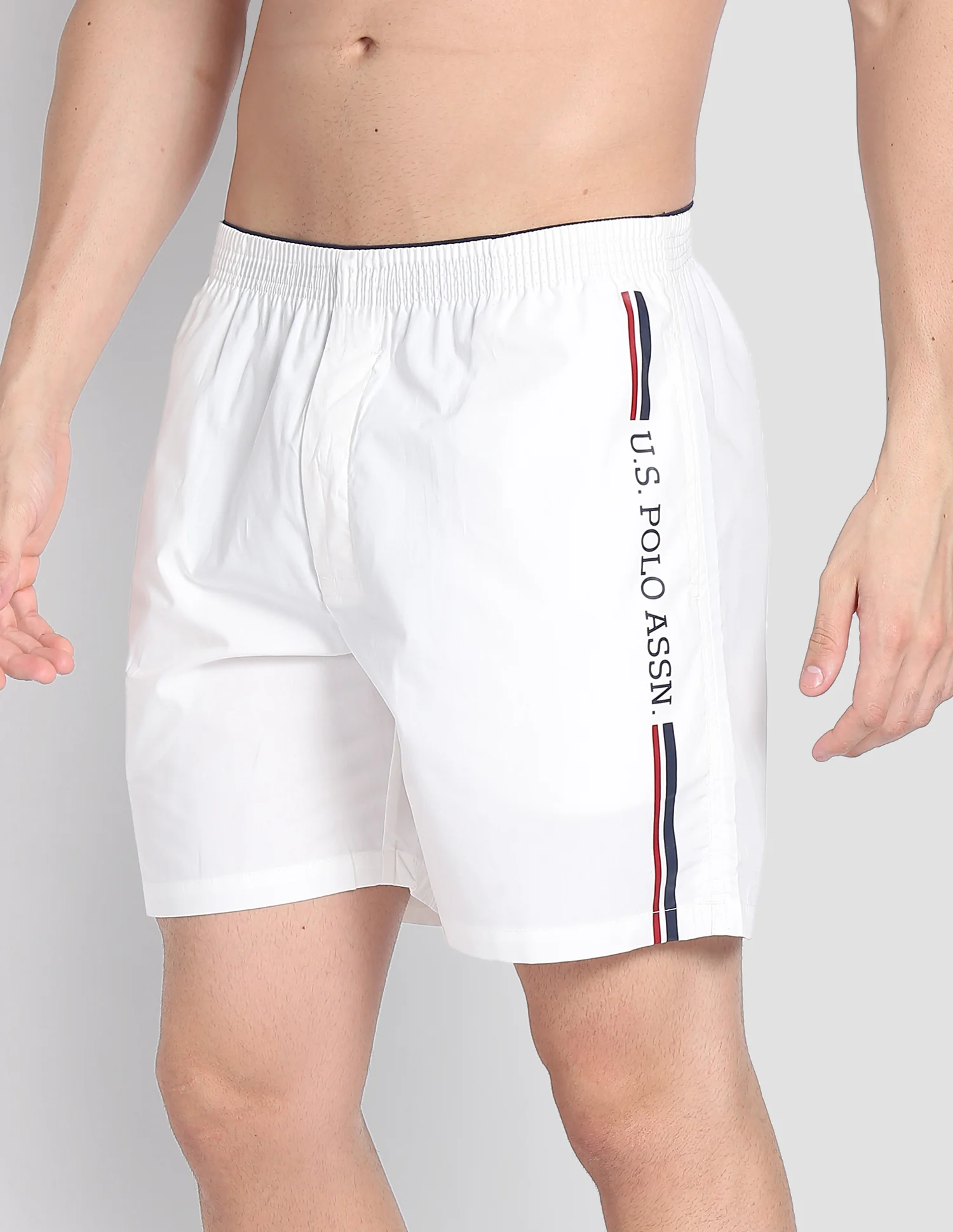 Brand Stripe Dual Pocket IYAX Boxers - Pack Of 1 - Image 4