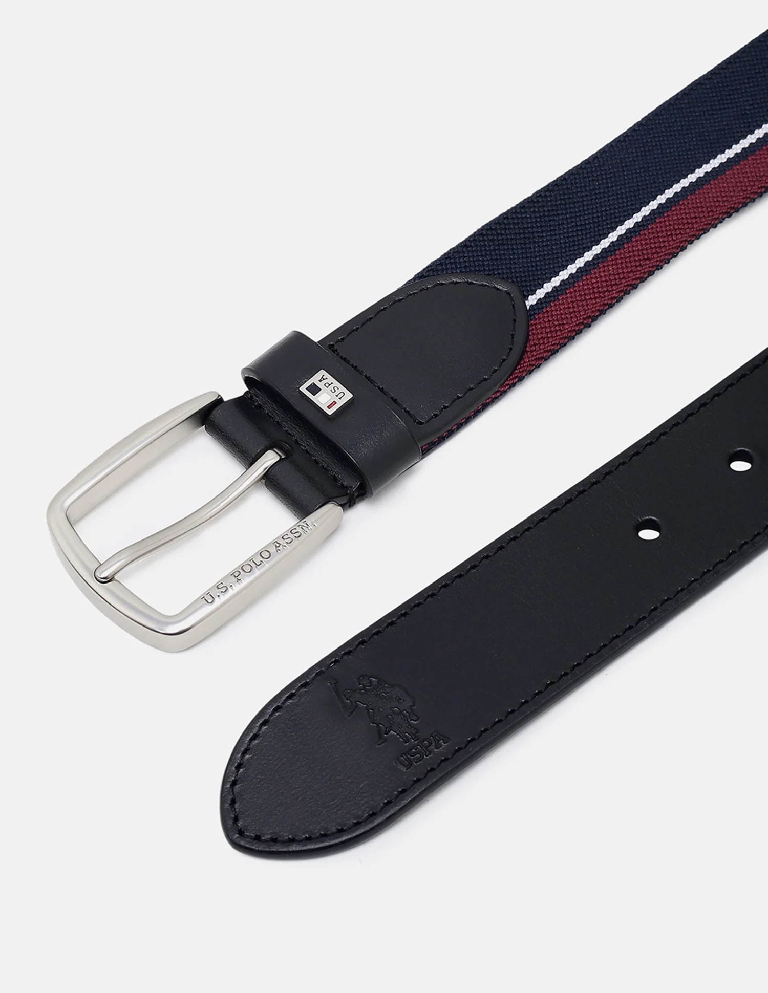 Brand Stripe Knit Imperia Belt - Image 4