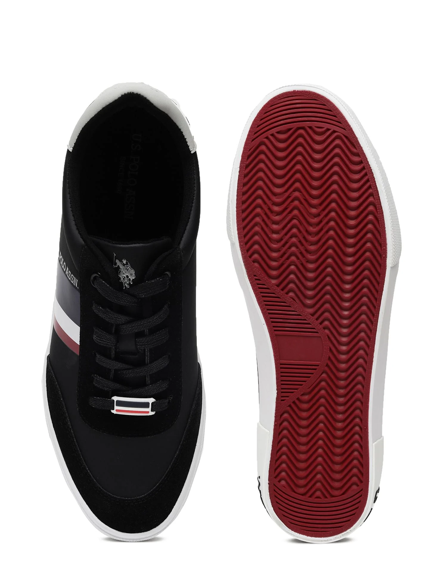 Men Brand Stripe Panelled Krister Sneakers - Image 6