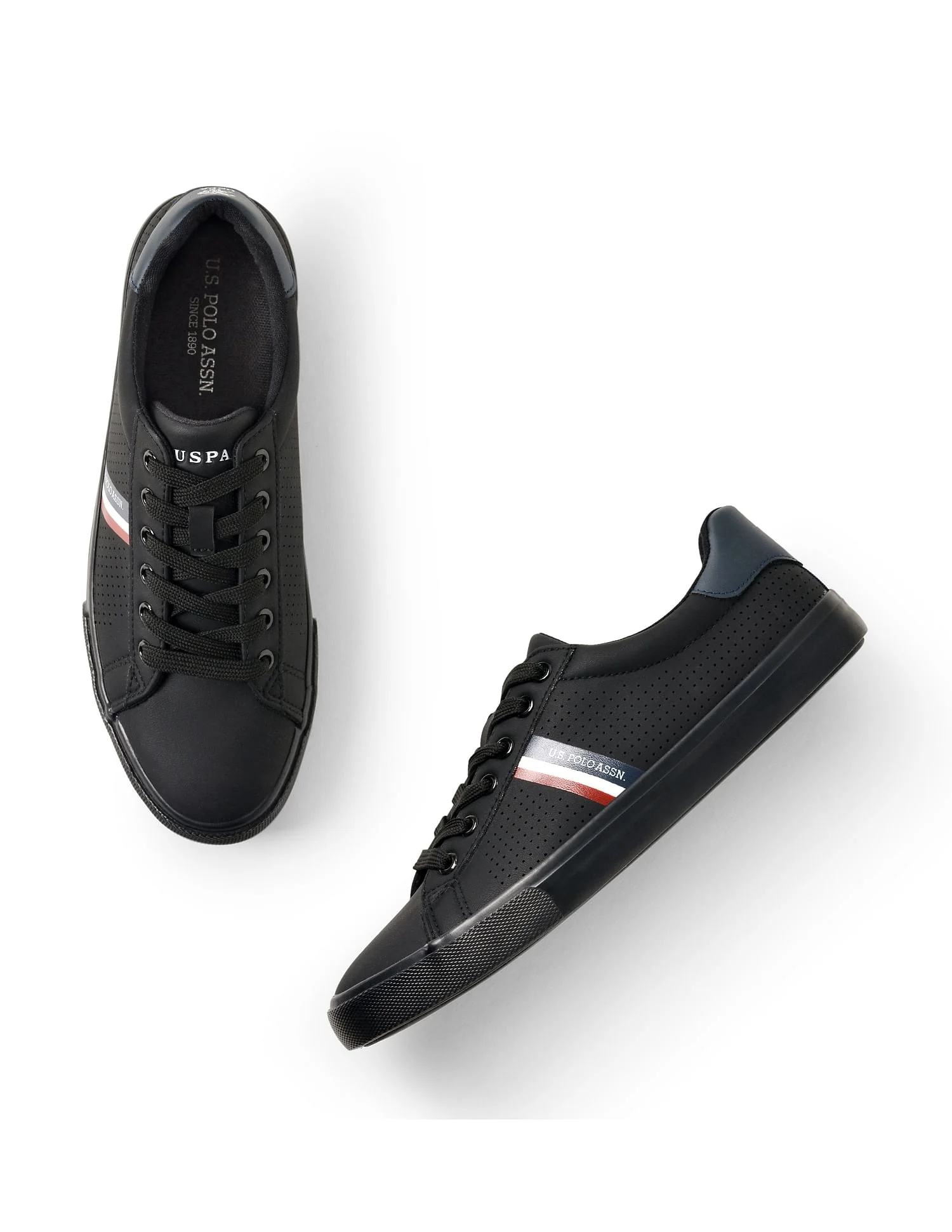 Men Brand Stripe Perforated Capron 2.0 Sneakers - Image 2