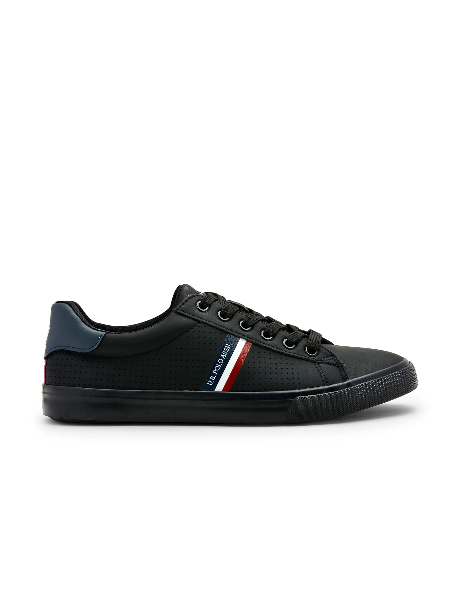 Men Brand Stripe Perforated Capron 2.0 Sneakers - Image 4