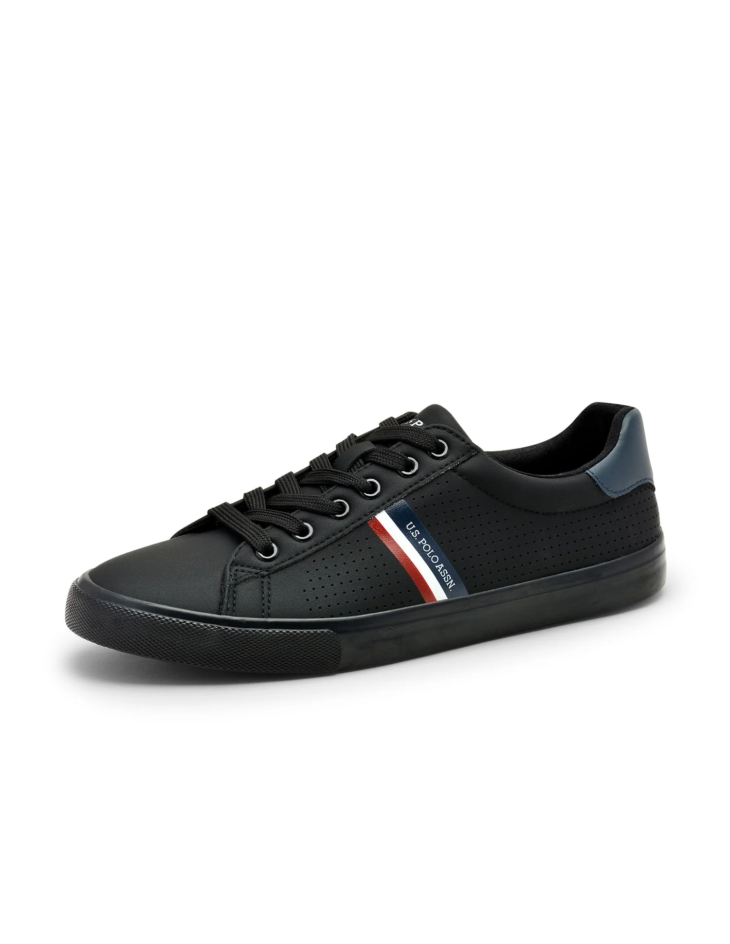 Men Brand Stripe Perforated Capron 2.0 Sneakers - Image 6