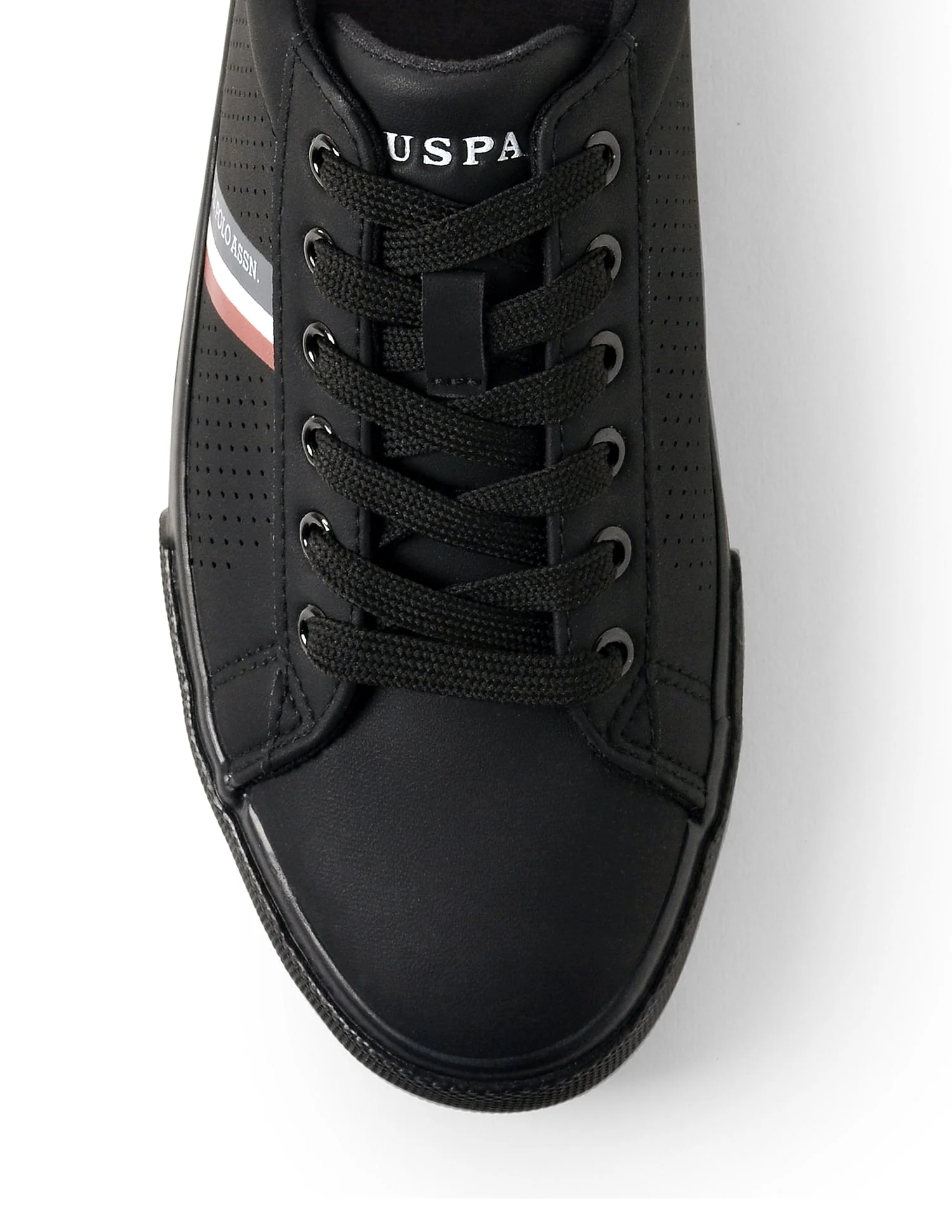 Men Brand Stripe Perforated Capron 2.0 Sneakers - Image 7