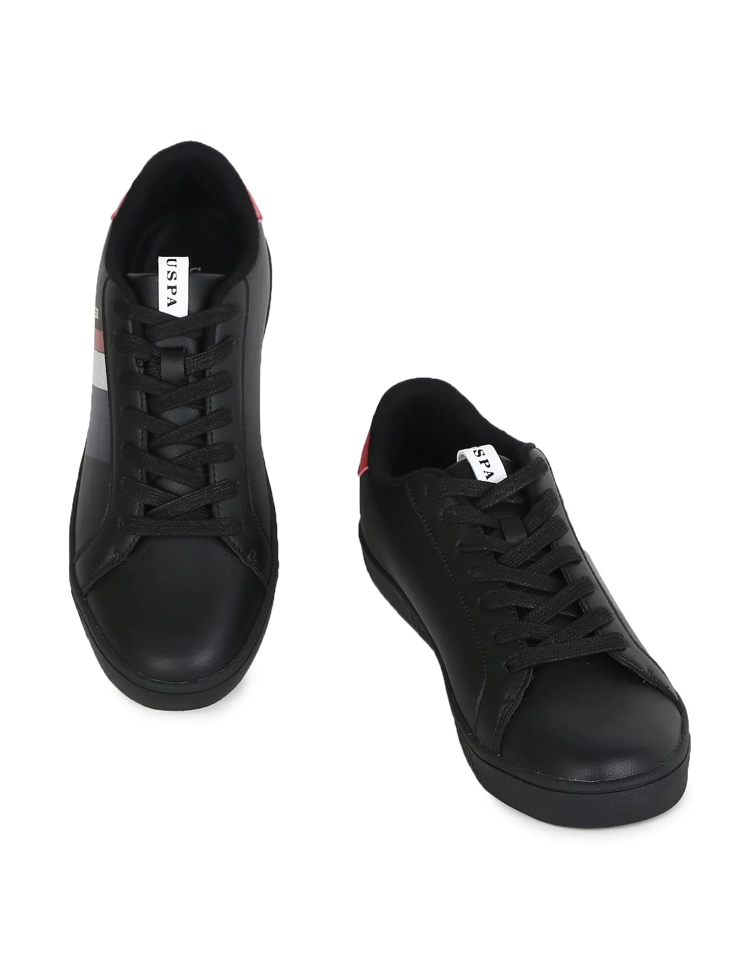 Men Brand Stripe Round Toe Glinton Sneakers - Image 2