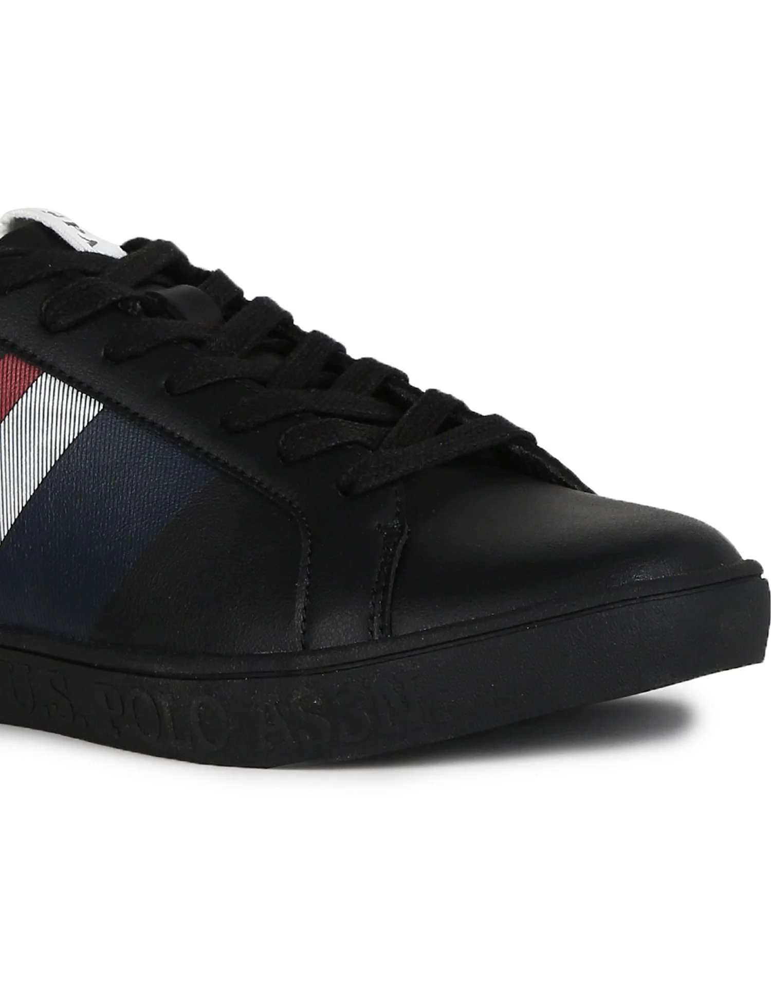 Men Brand Stripe Round Toe Glinton Sneakers - Image 6