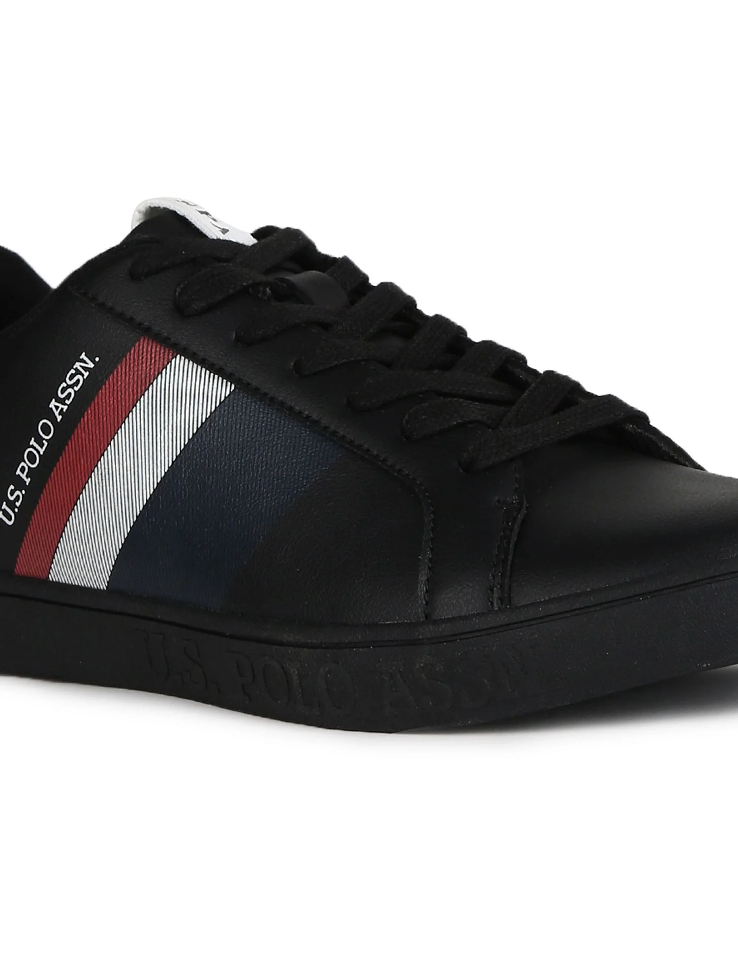 Men Brand Stripe Round Toe Glinton Sneakers - Image 8