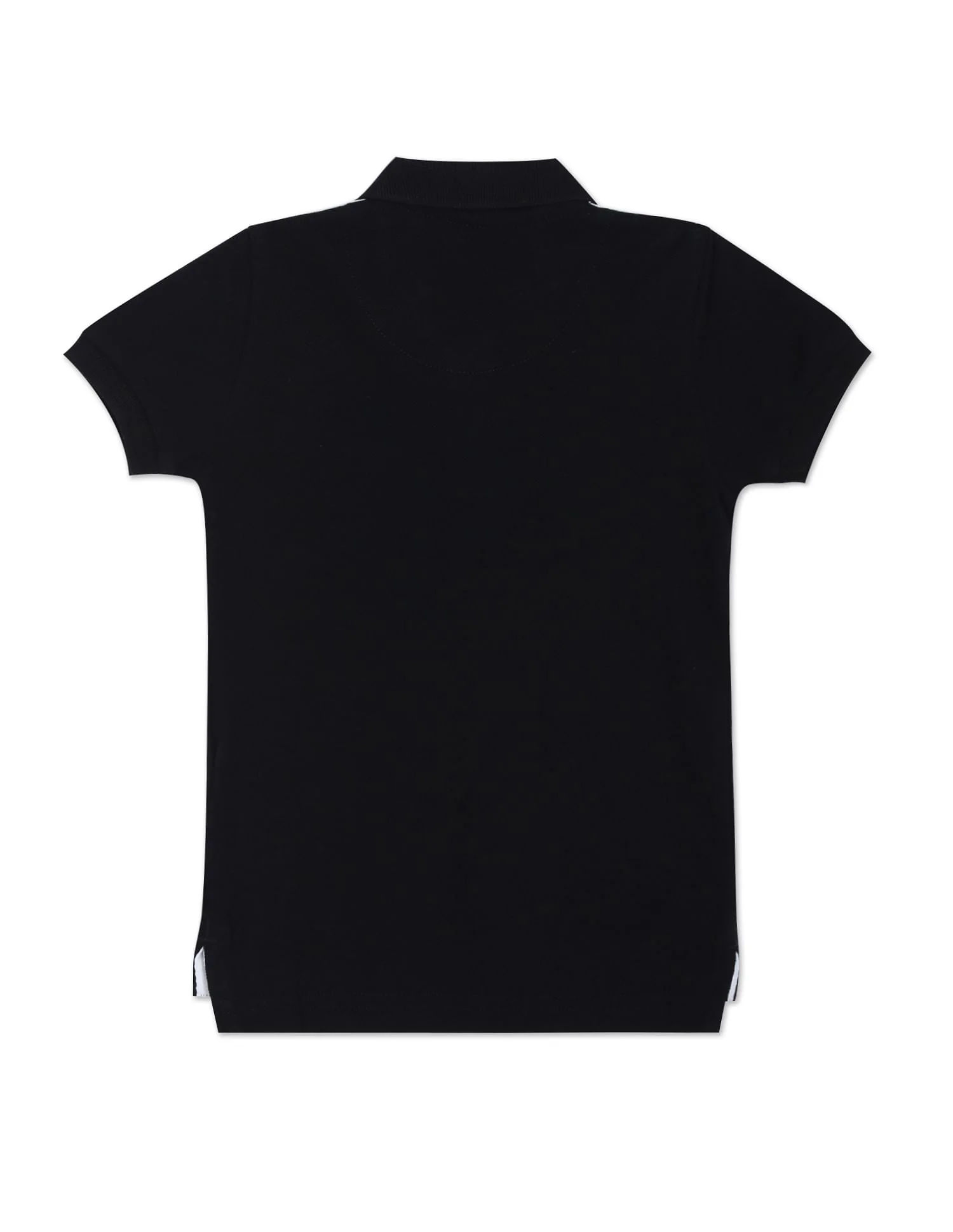 Brand Tape Cotton Coordinate Polo Shirt - Image 2