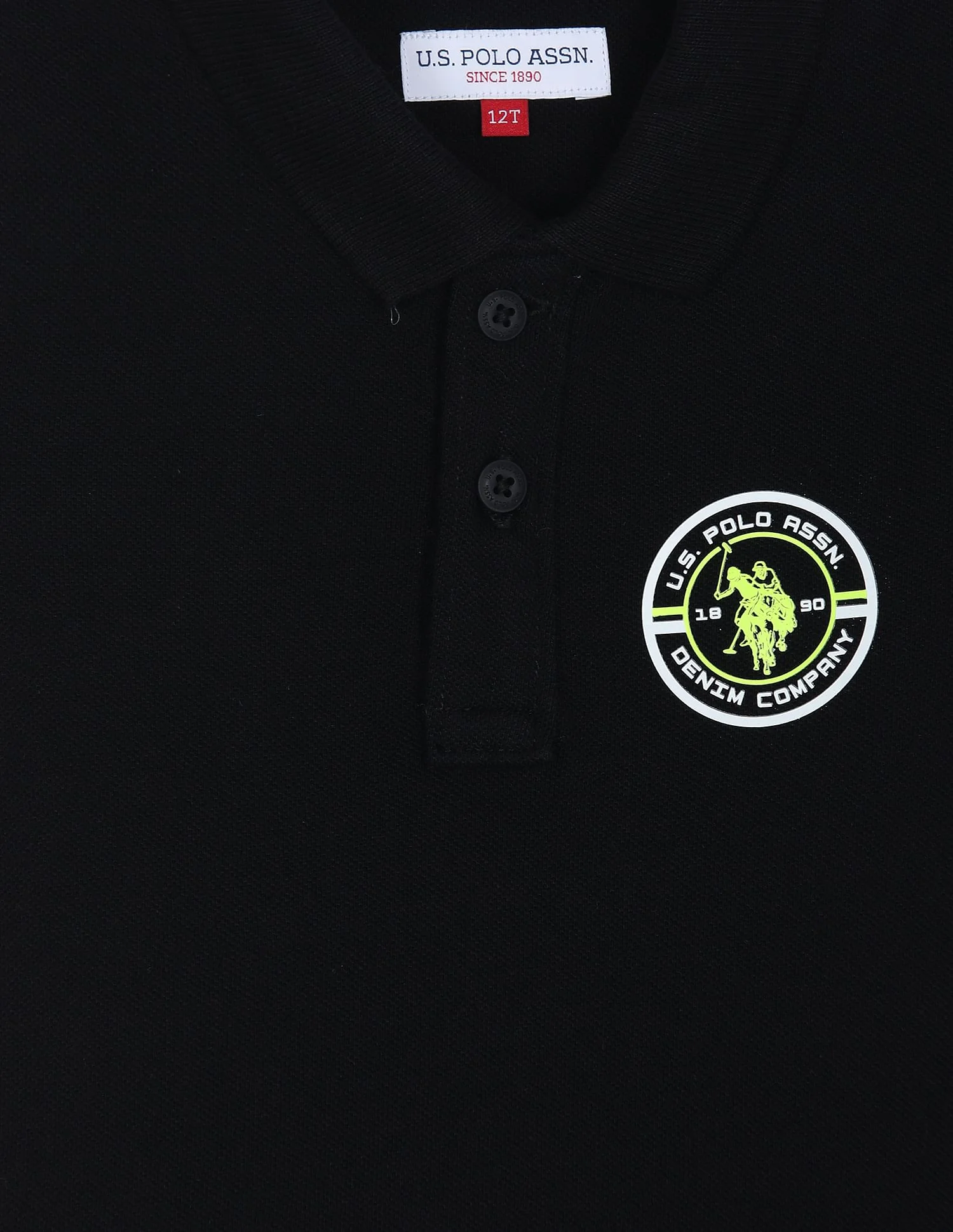 Brand Tape Cotton Coordinate Polo Shirt - Image 3