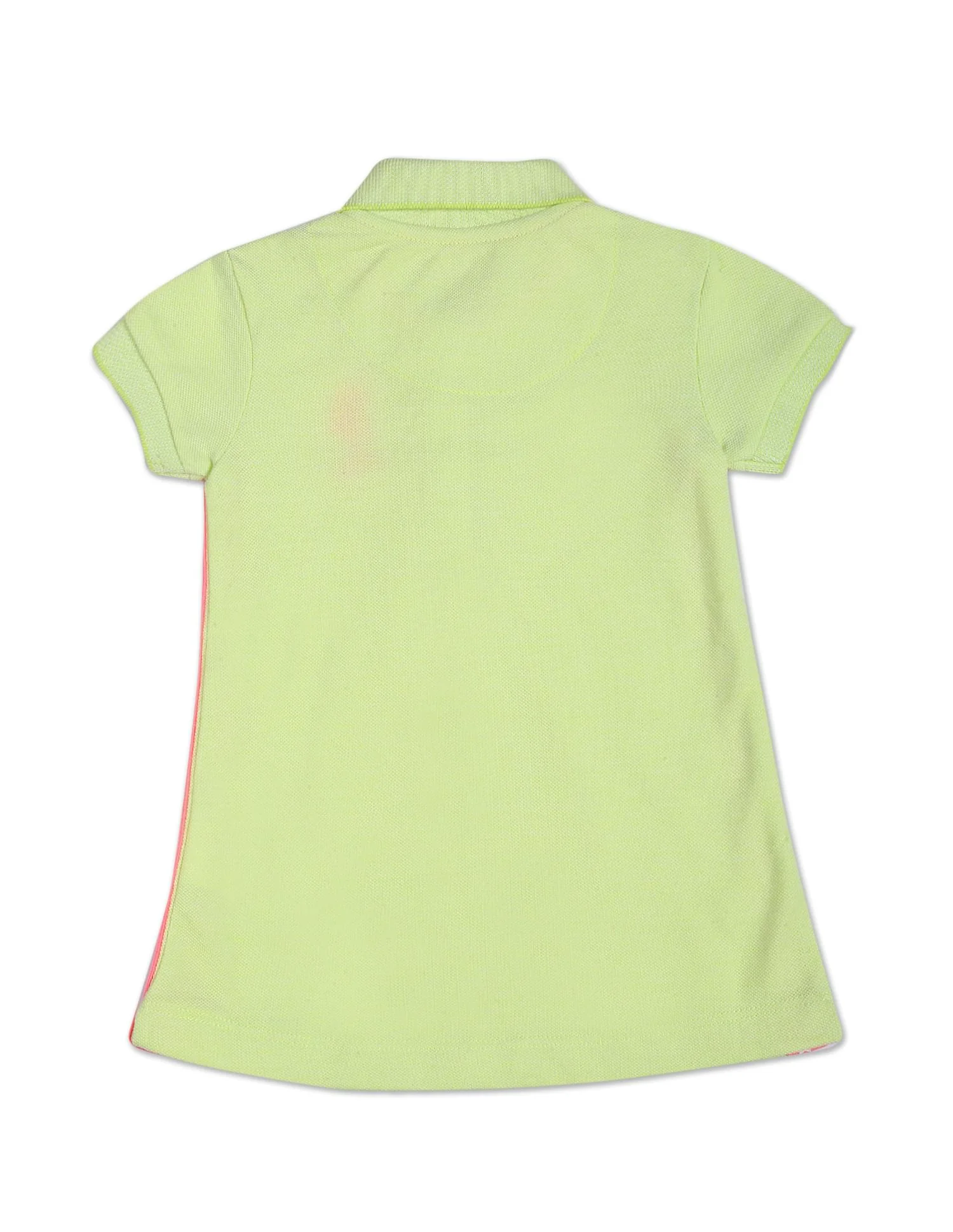 Brand Tape Solid Polo Dress - Image 2