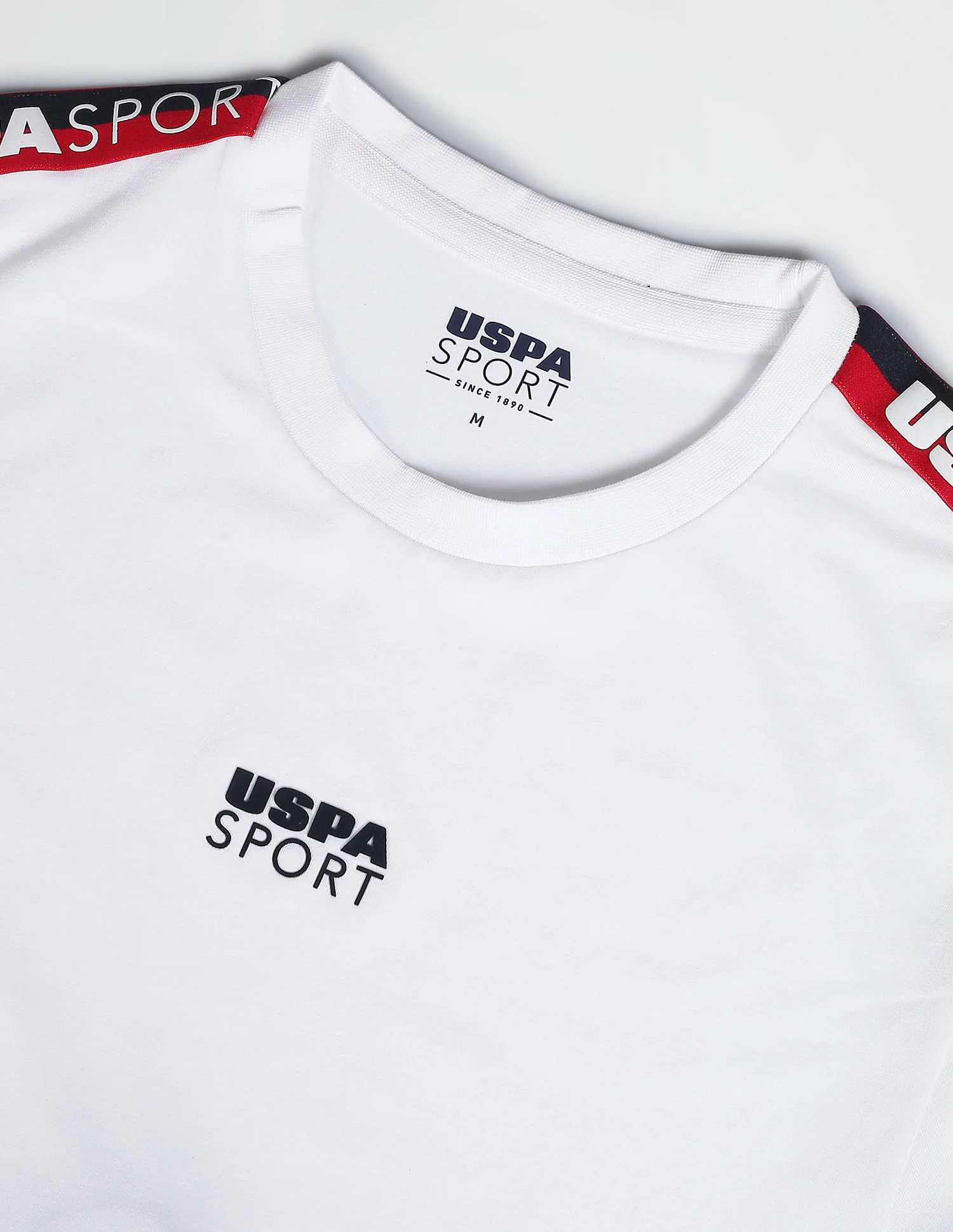Brand Taped Solid T-Shirt - Image 2