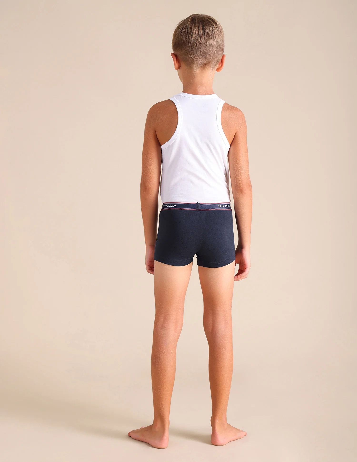 Solid Cotton Spandex EKT03 Trunks - Pack Of 2 - Image 7