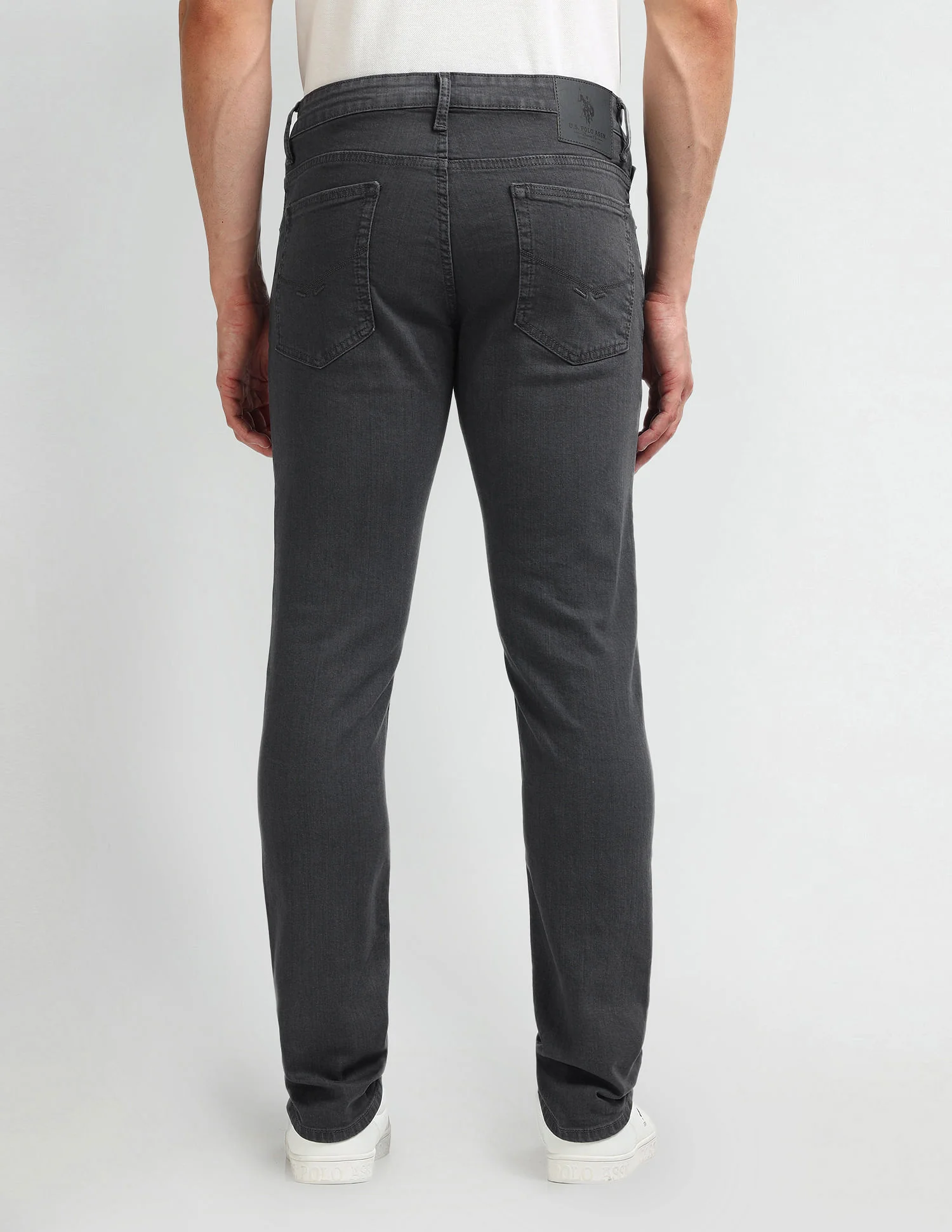 Brandon Slim Tapered Black Jeans - Image 5