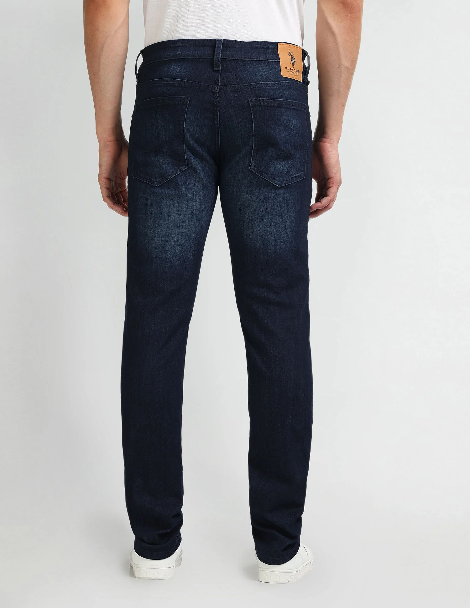 Brandon Slim Tapered Blue Jeans - Image 5