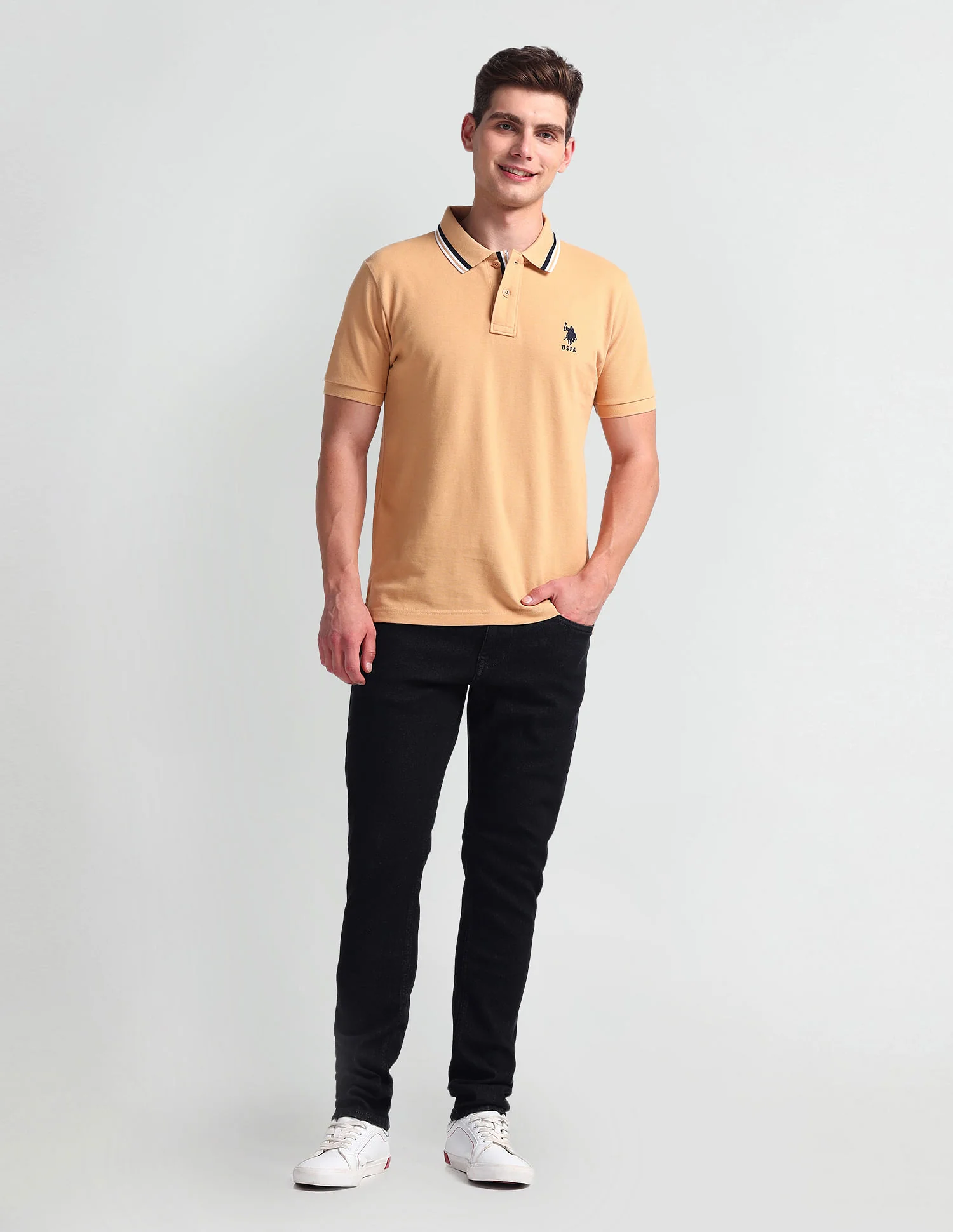 Brandon Slim Tapered Fit Blue Jeans - Image 3