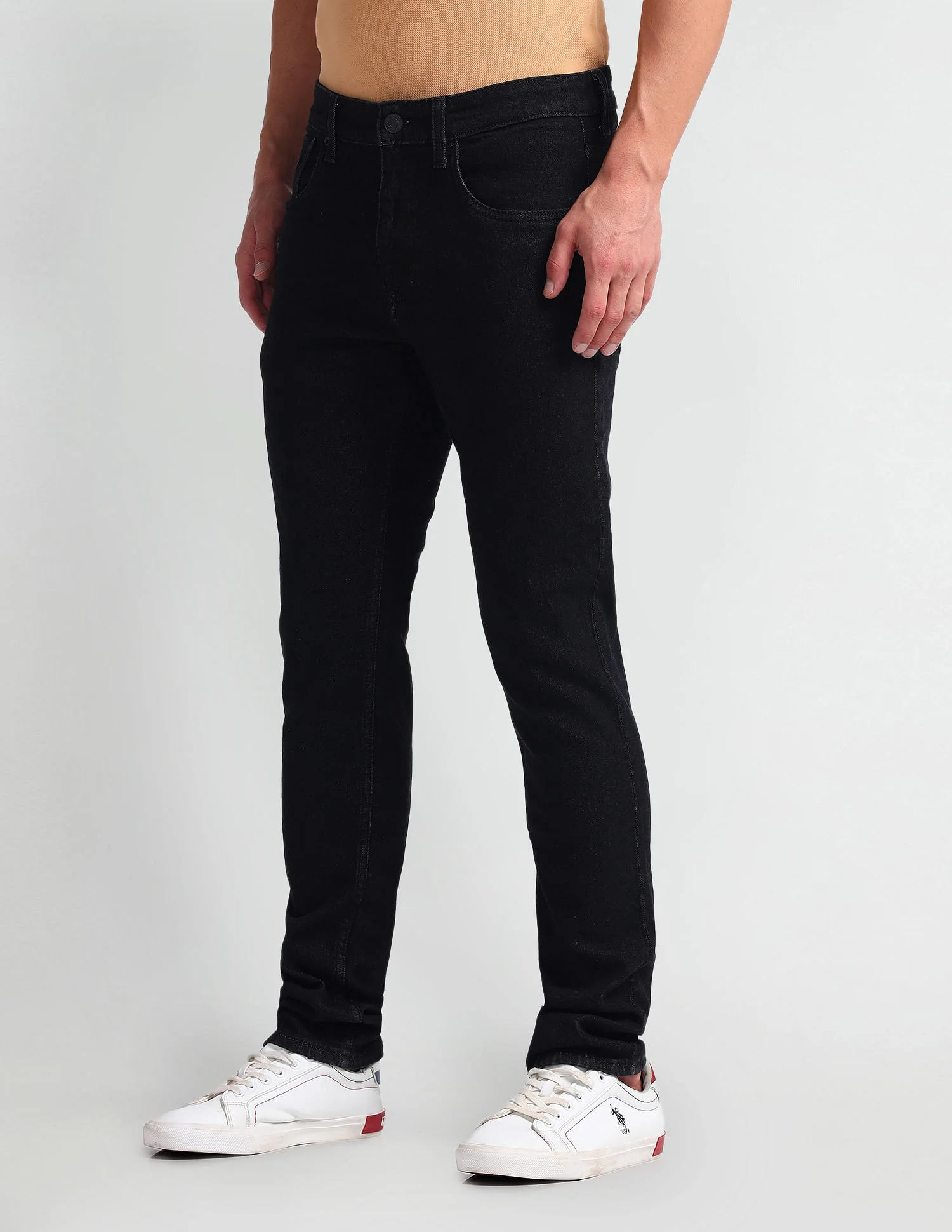 Brandon Slim Tapered Fit Blue Jeans - Image 4