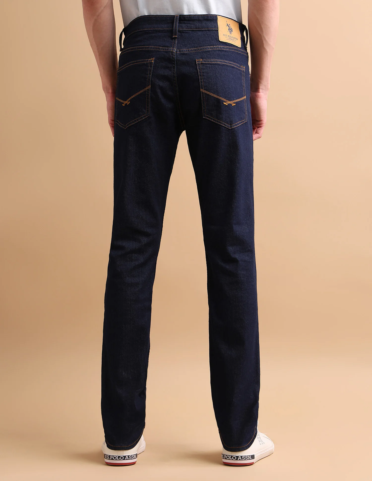 Brandon Slim Tapered Fit Blue Jeans - Image 5