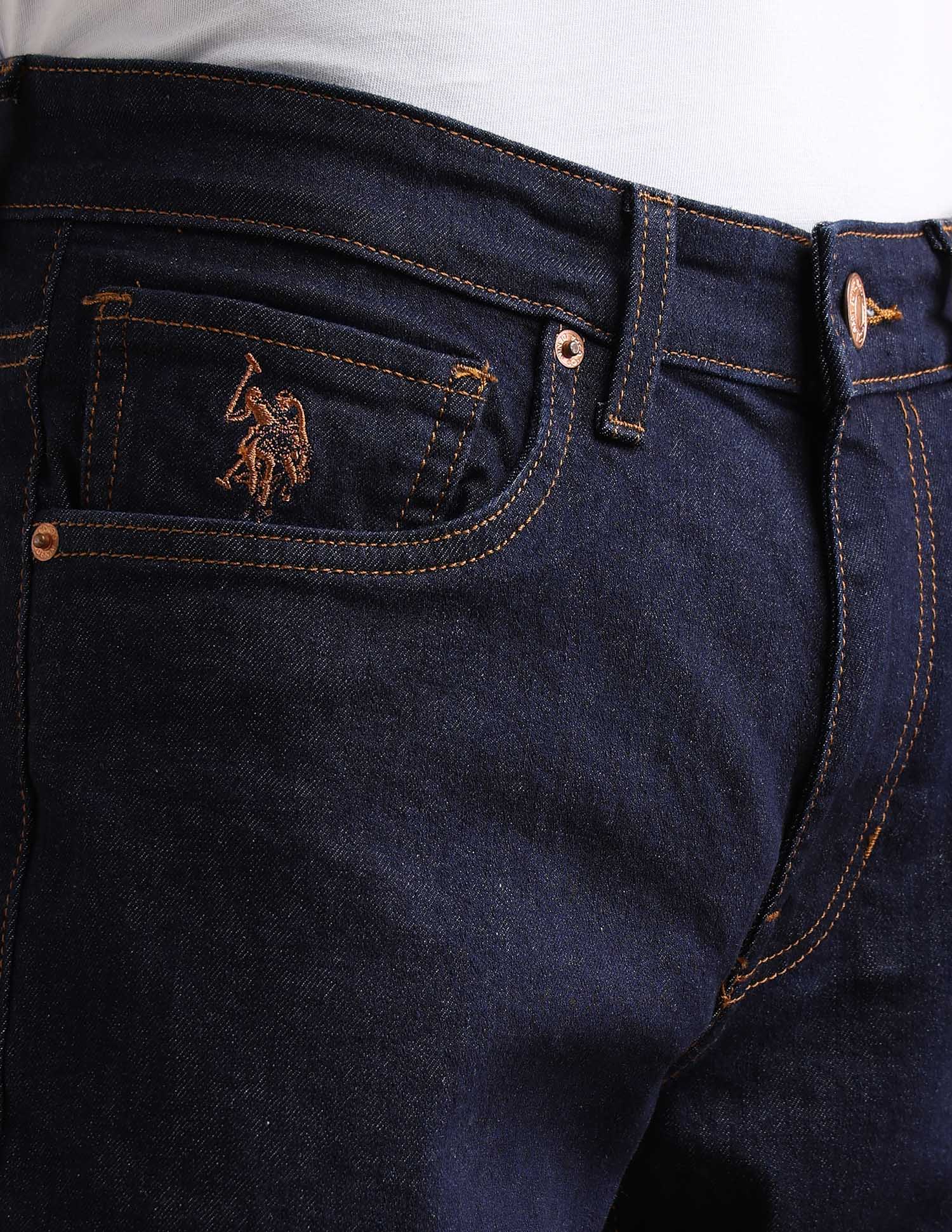 Brandon Slim Tapered Fit Blue Jeans - Image 7
