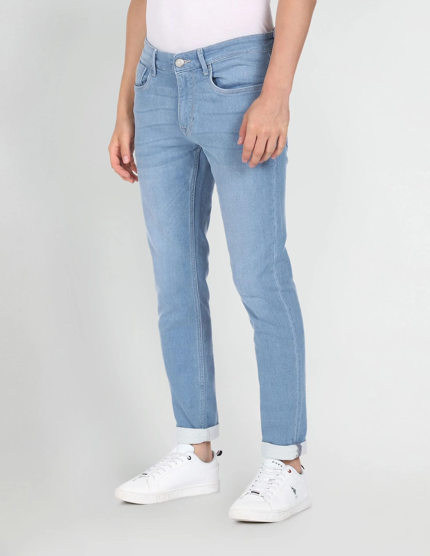 Brandon Slim Tapered Fit Rinsed Jeans - Image 4