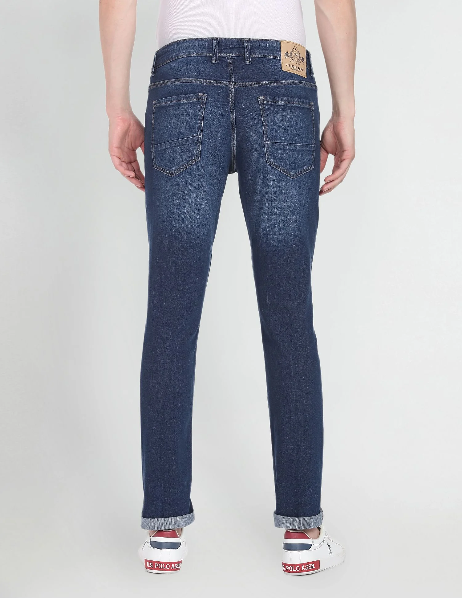 Brandon Slim Tapered Fit Stone Wash Jeans - Image 5