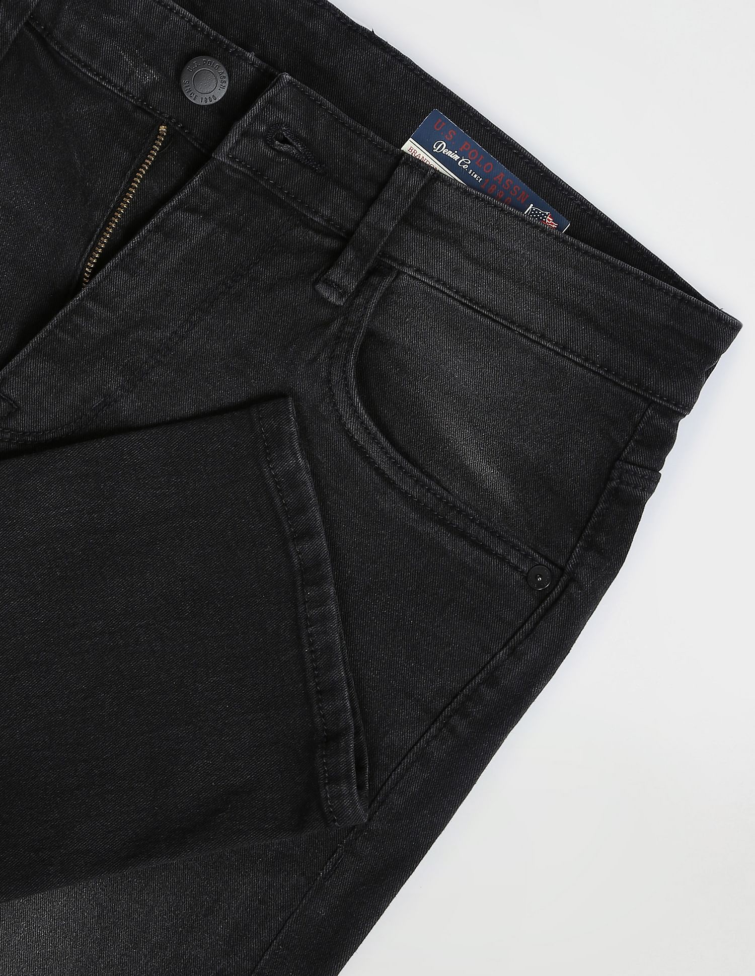 Brandon Slim Tapered Fit Stone Wash Jeans - Image 2