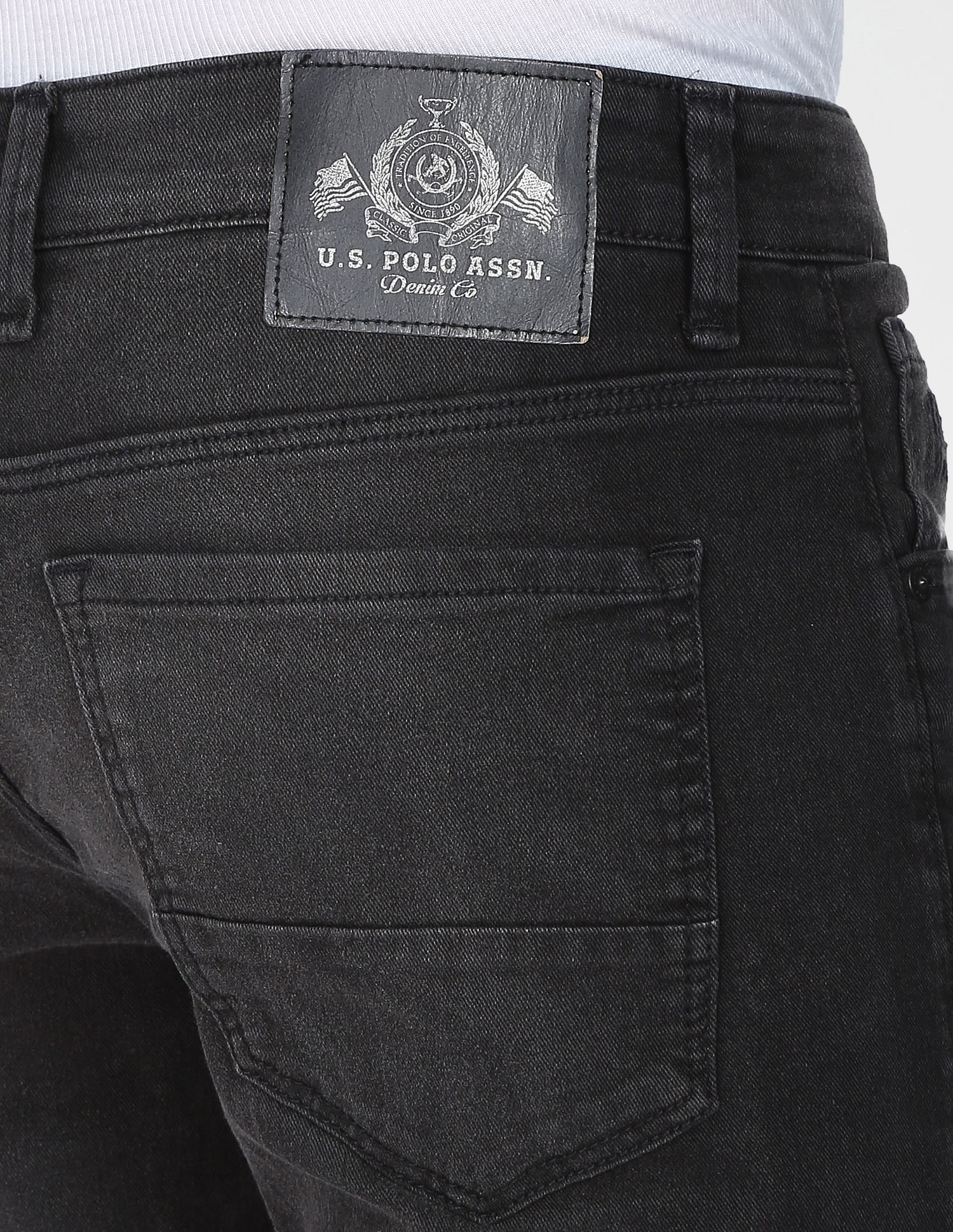 Brandon Slim Tapered Fit Stone Wash Jeans - Image 6
