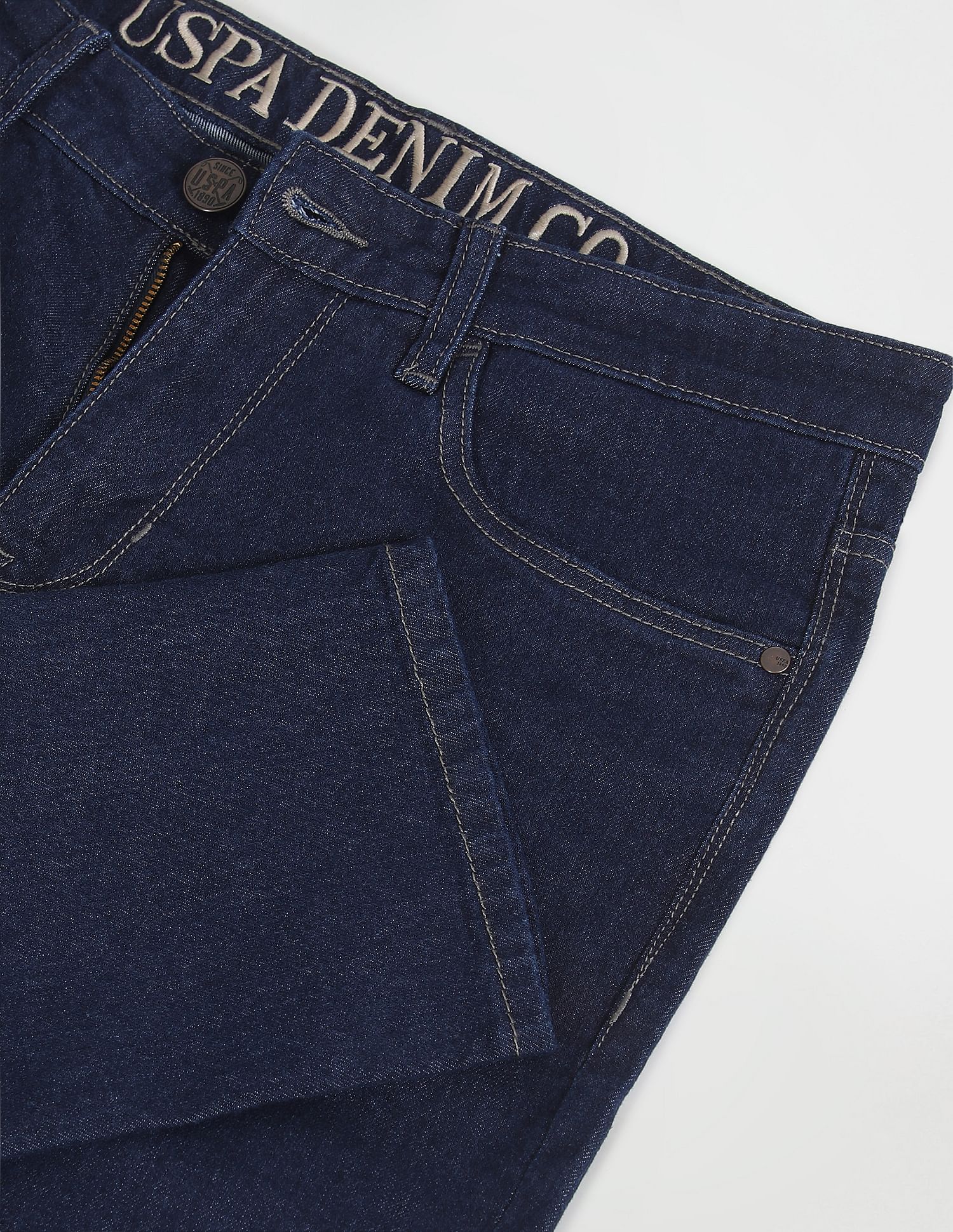 Brandon Slim Tapered Fit Stone Wash Jeans - Image 2