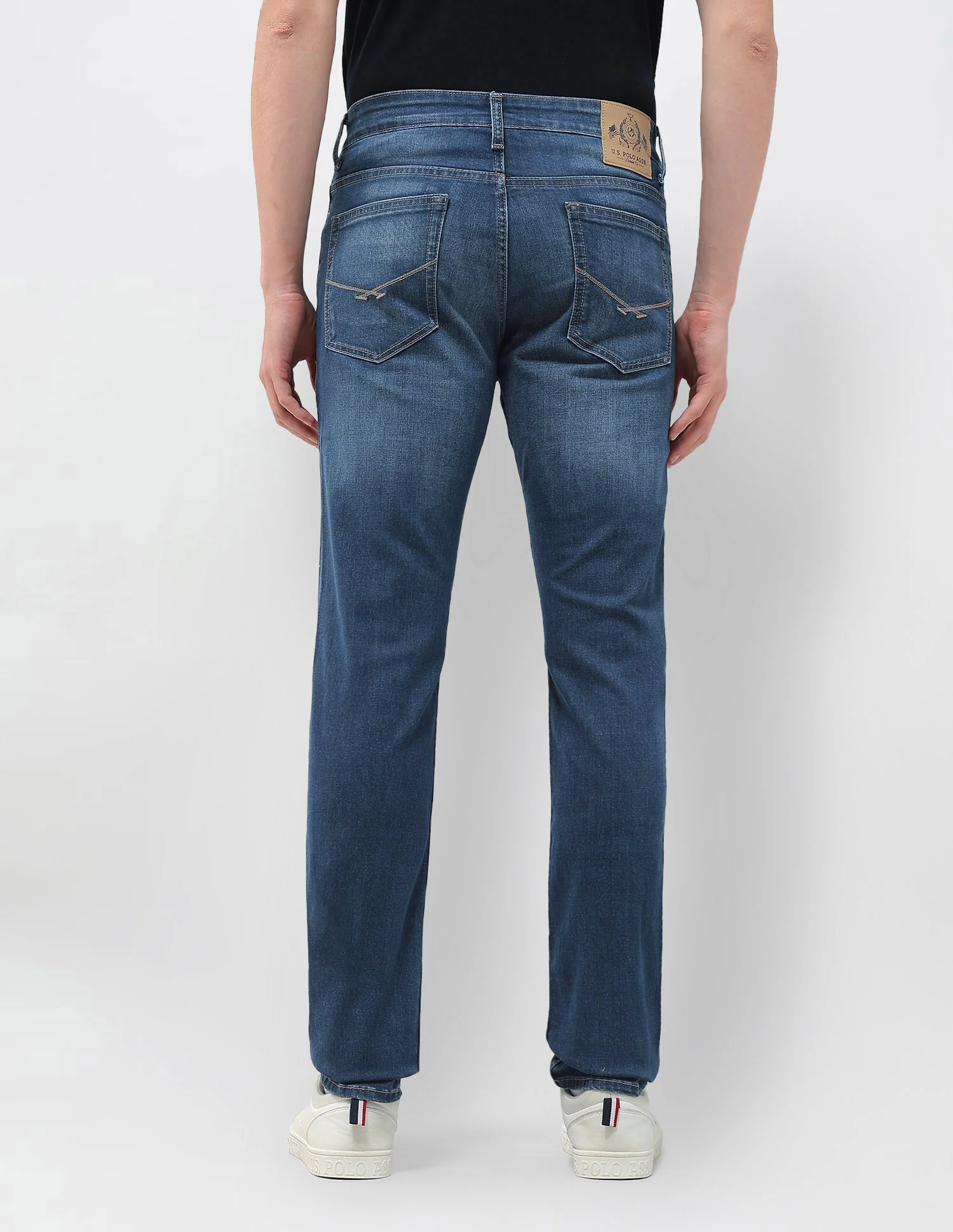 Brandon Slim Tapered Fit Stone Wash Jeans - Image 5