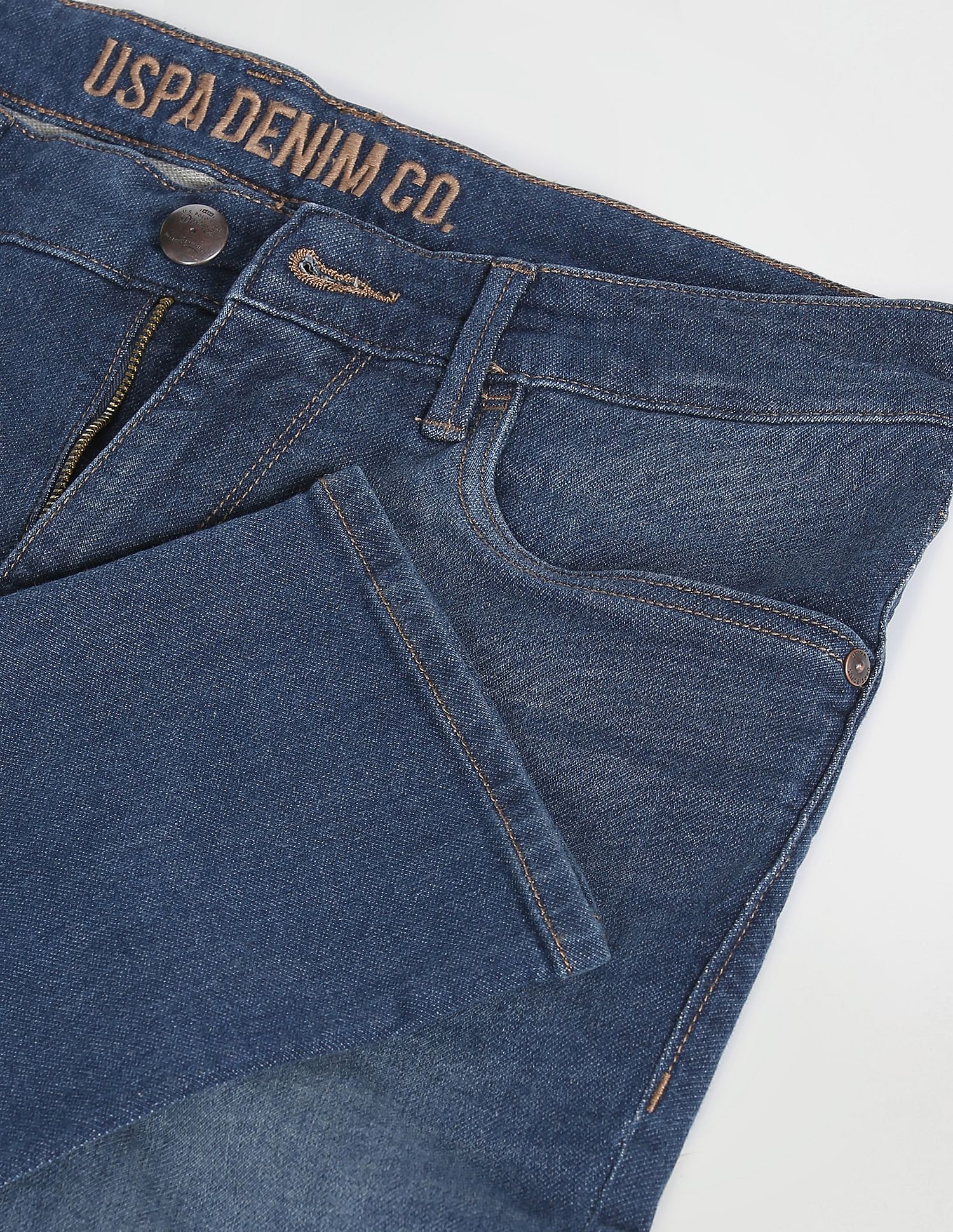 Brandon Slim Tapered Fit Stone Wash Jeans - Image 2