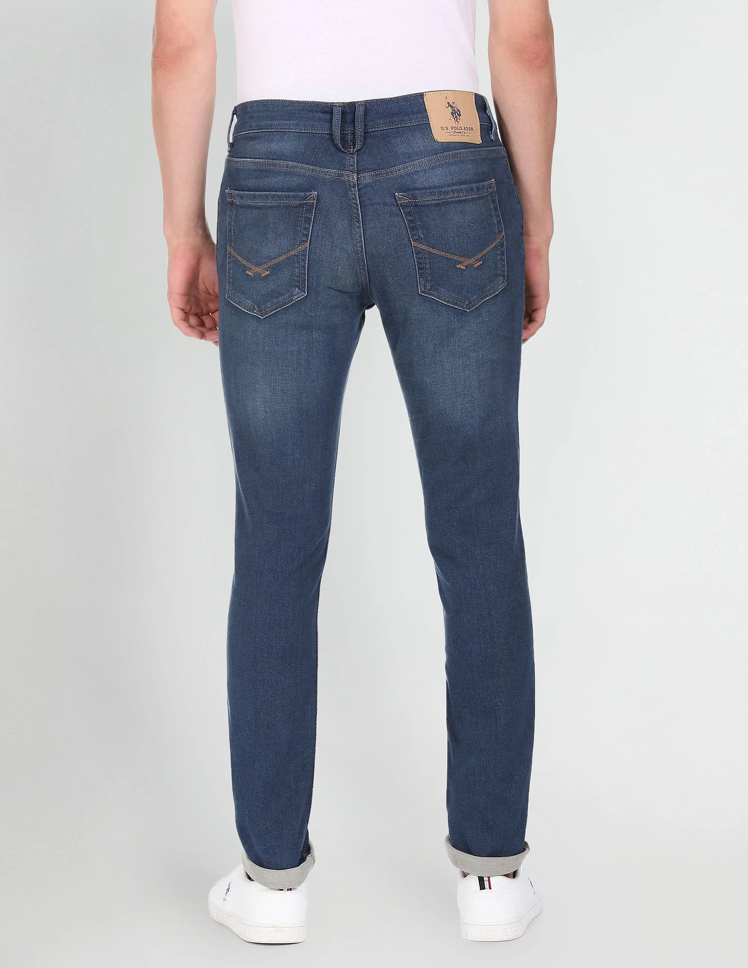 Brandon Slim Tapered Fit Stone Wash Jeans - Image 5