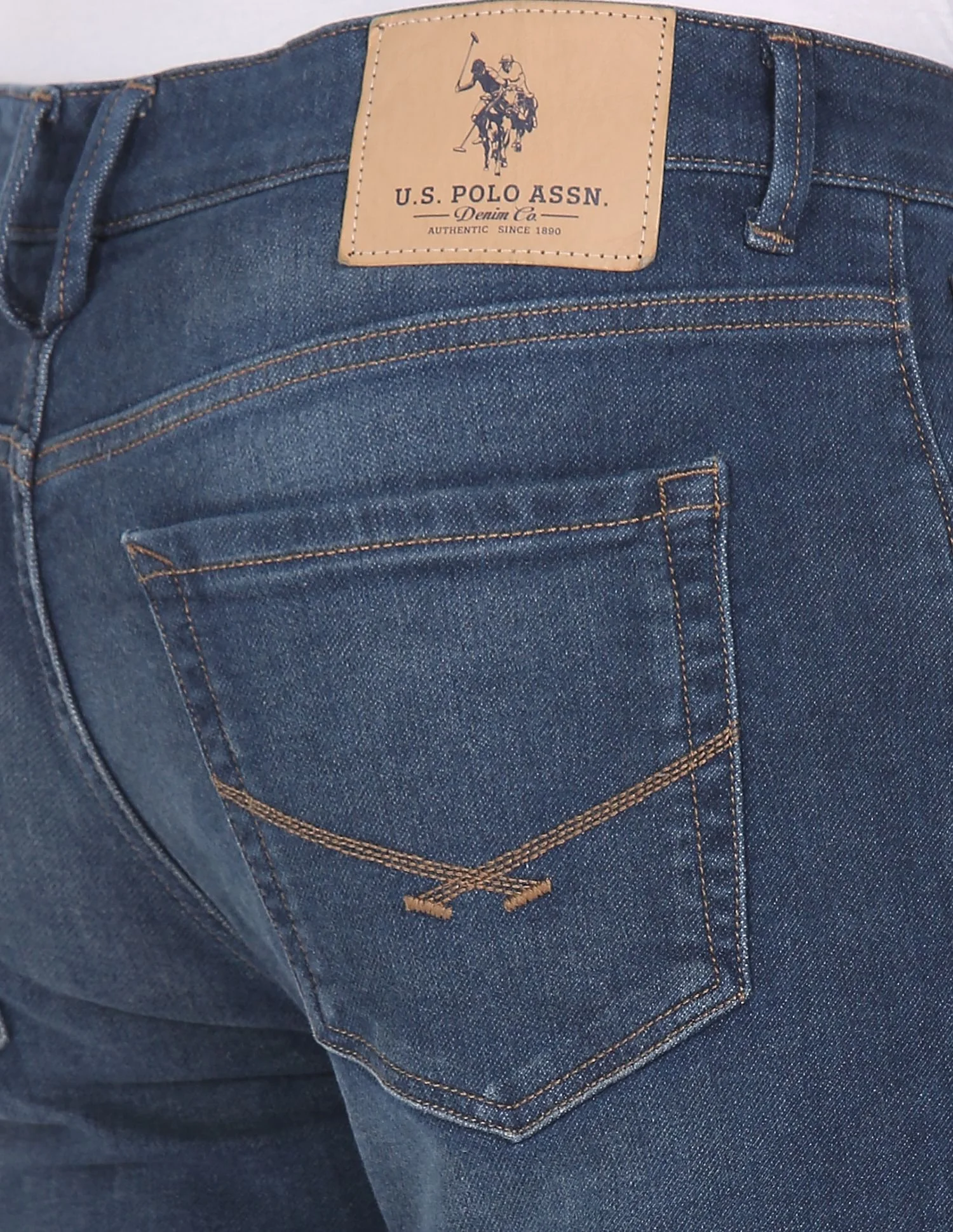 Brandon Slim Tapered Fit Stone Wash Jeans - Image 7