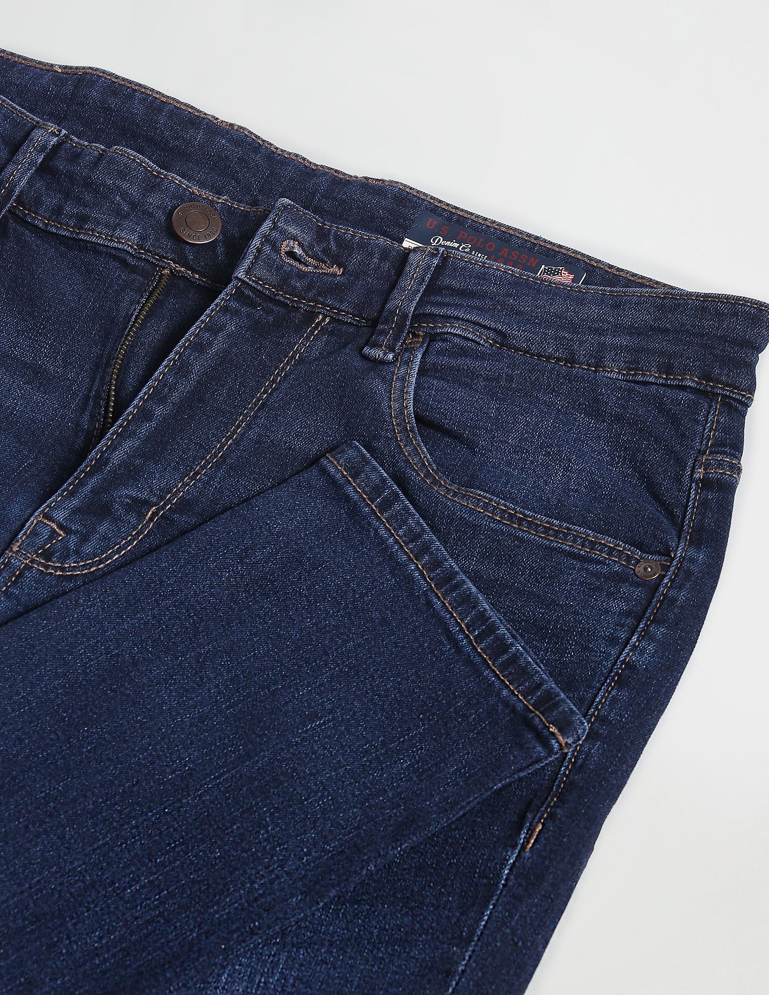 Brandon Slim Tapered Fit Stone Wash Jeans - Image 2