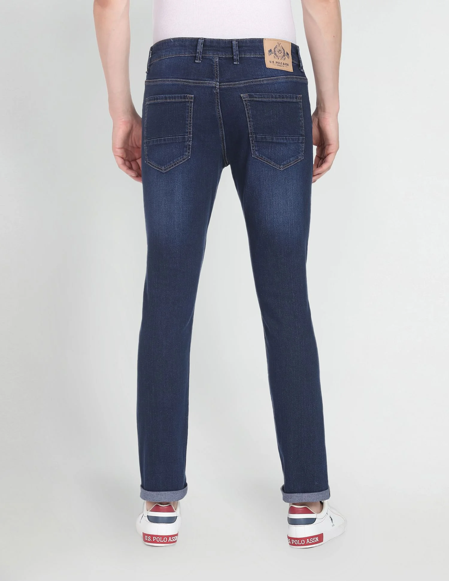 Brandon Slim Tapered Fit Stone Wash Jeans - Image 5