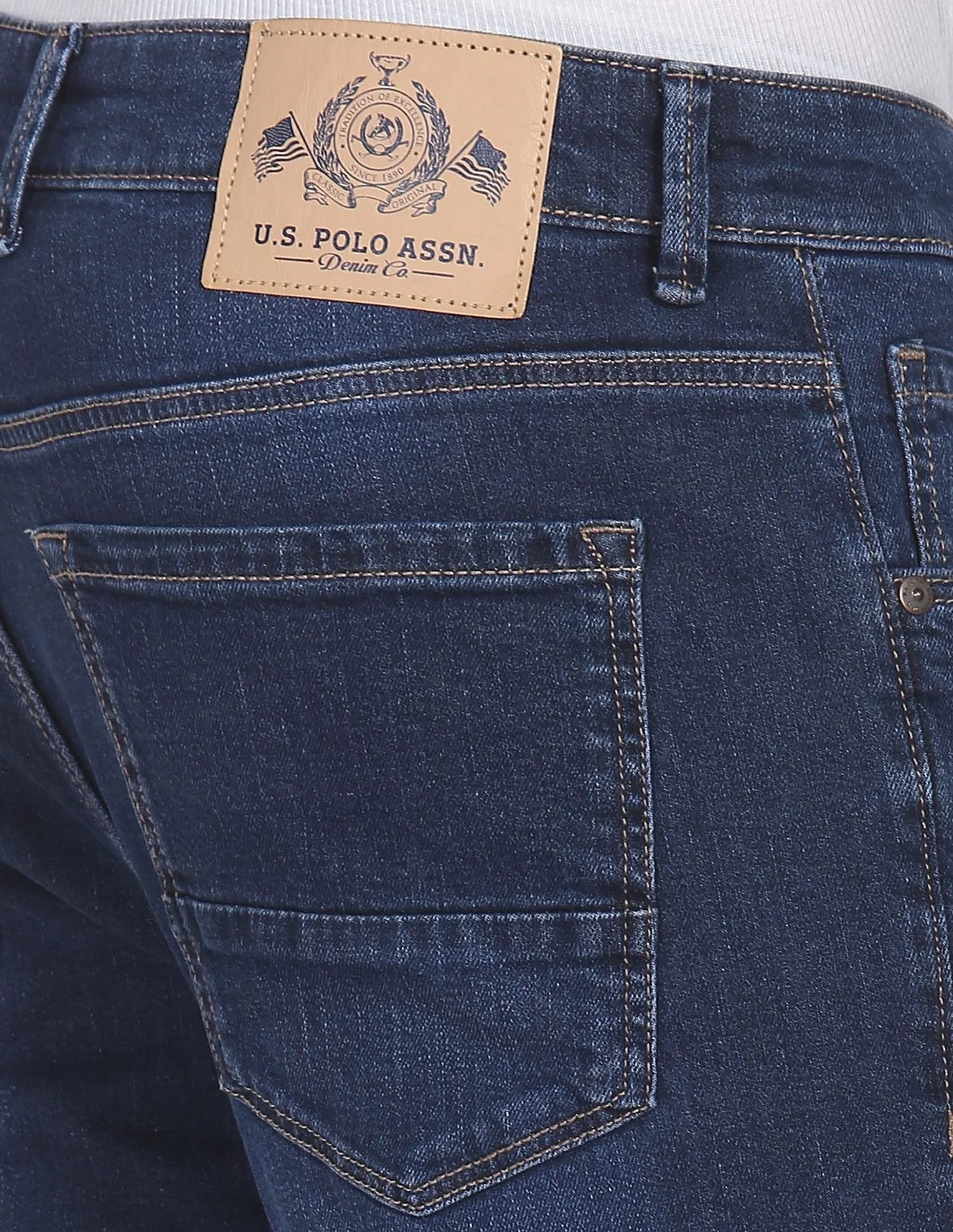 Brandon Slim Tapered Fit Stone Wash Jeans - Image 7