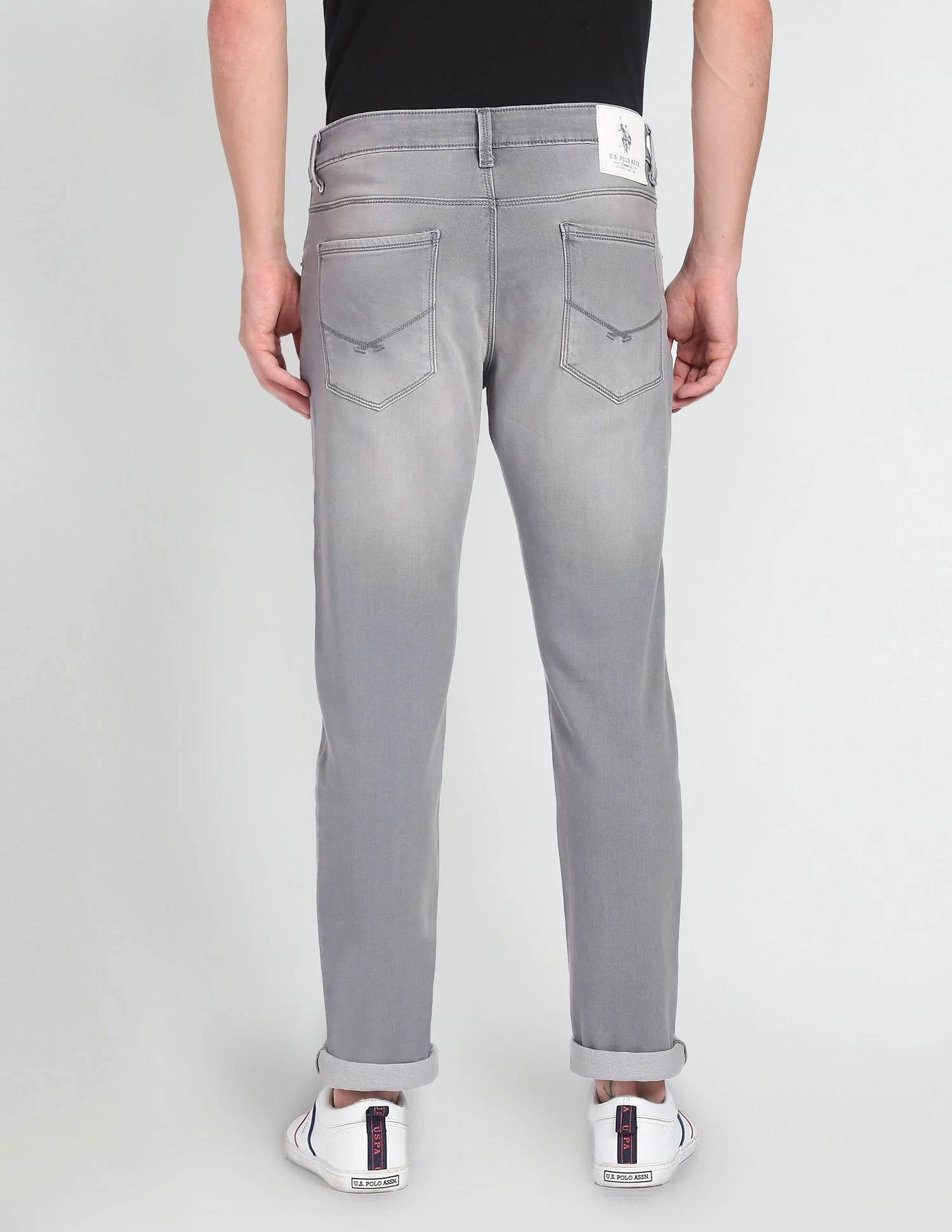 Brandon Slim Tapered Stone Wash Jeans - Image 5
