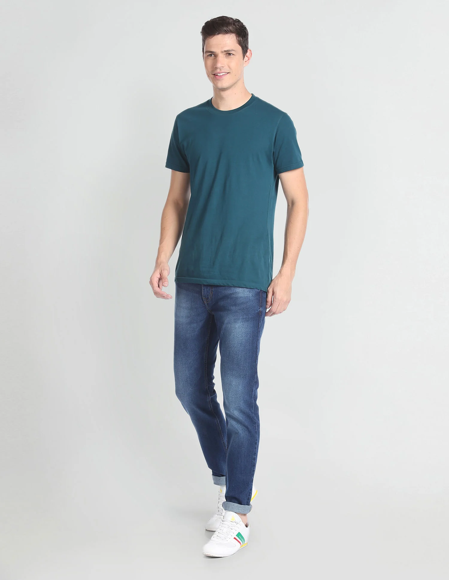 Brandon Slim Tapered Stone Wash Jeans - Image 3