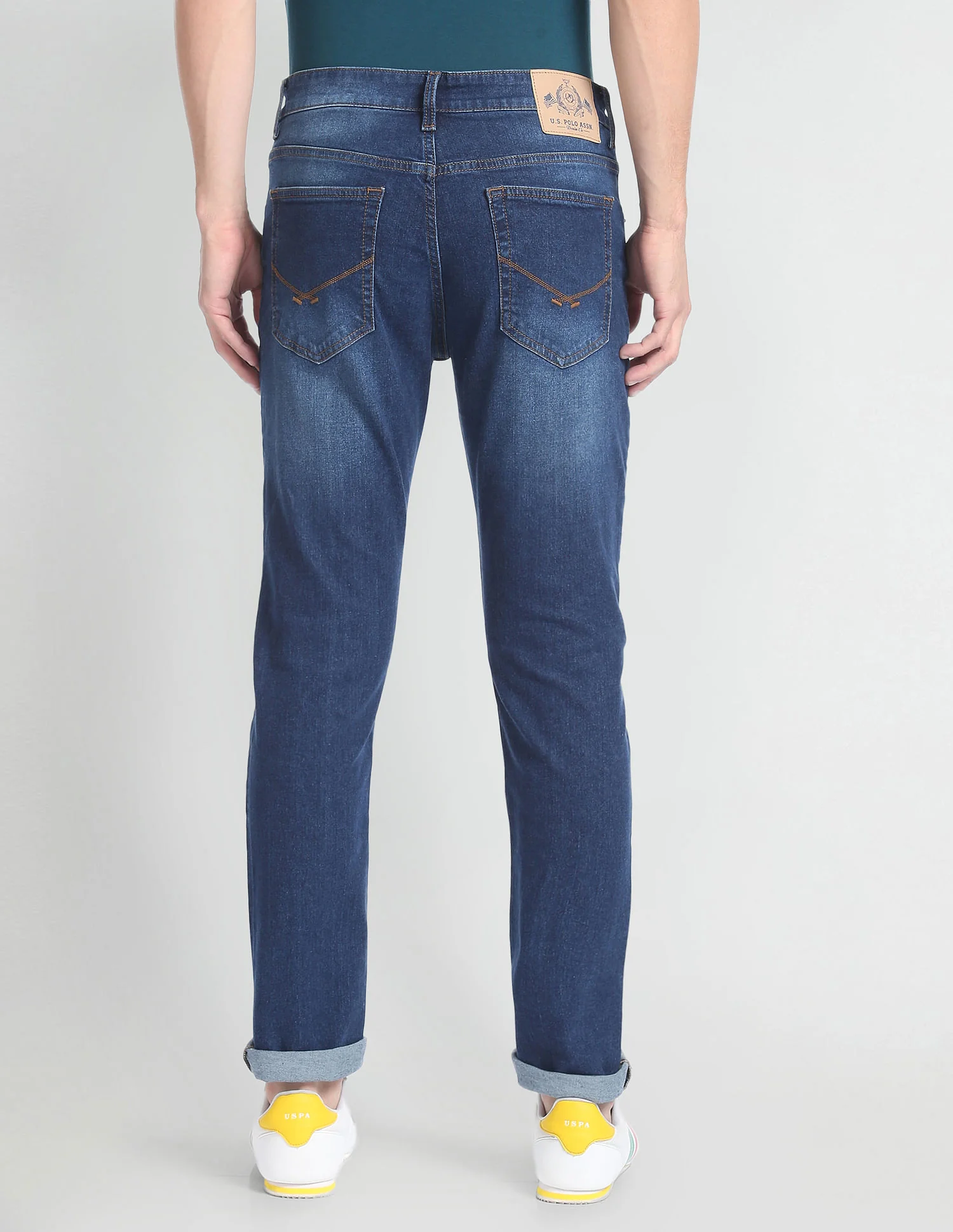 Brandon Slim Tapered Stone Wash Jeans - Image 5