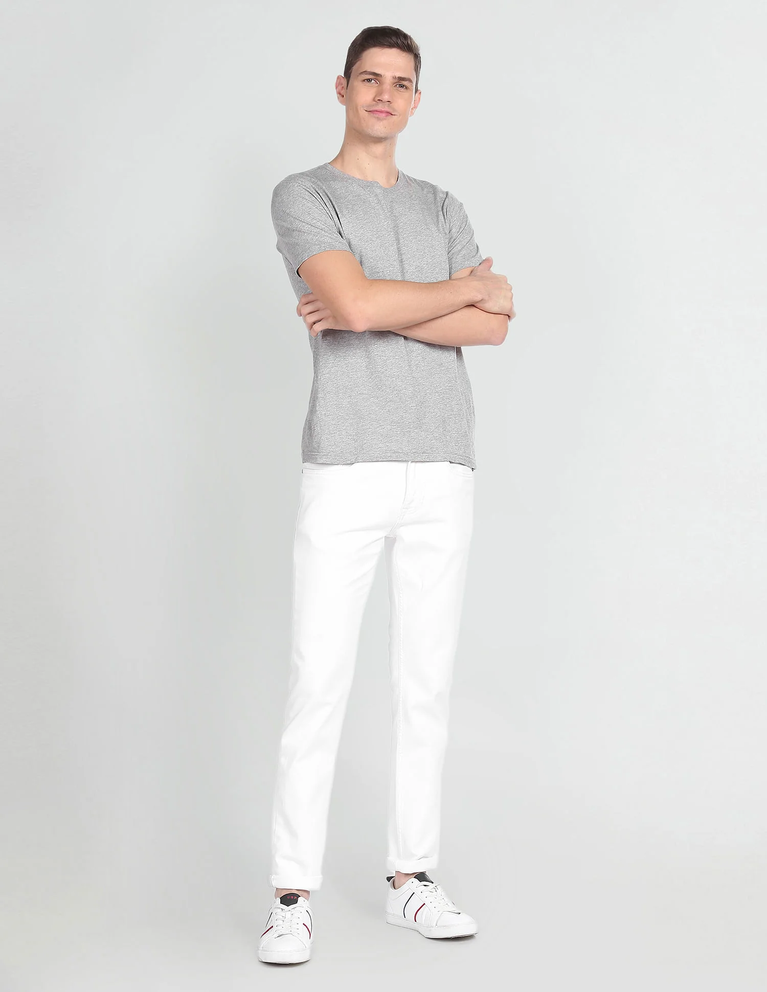 Brandon Slim Tapered Twill Jeans - Image 3