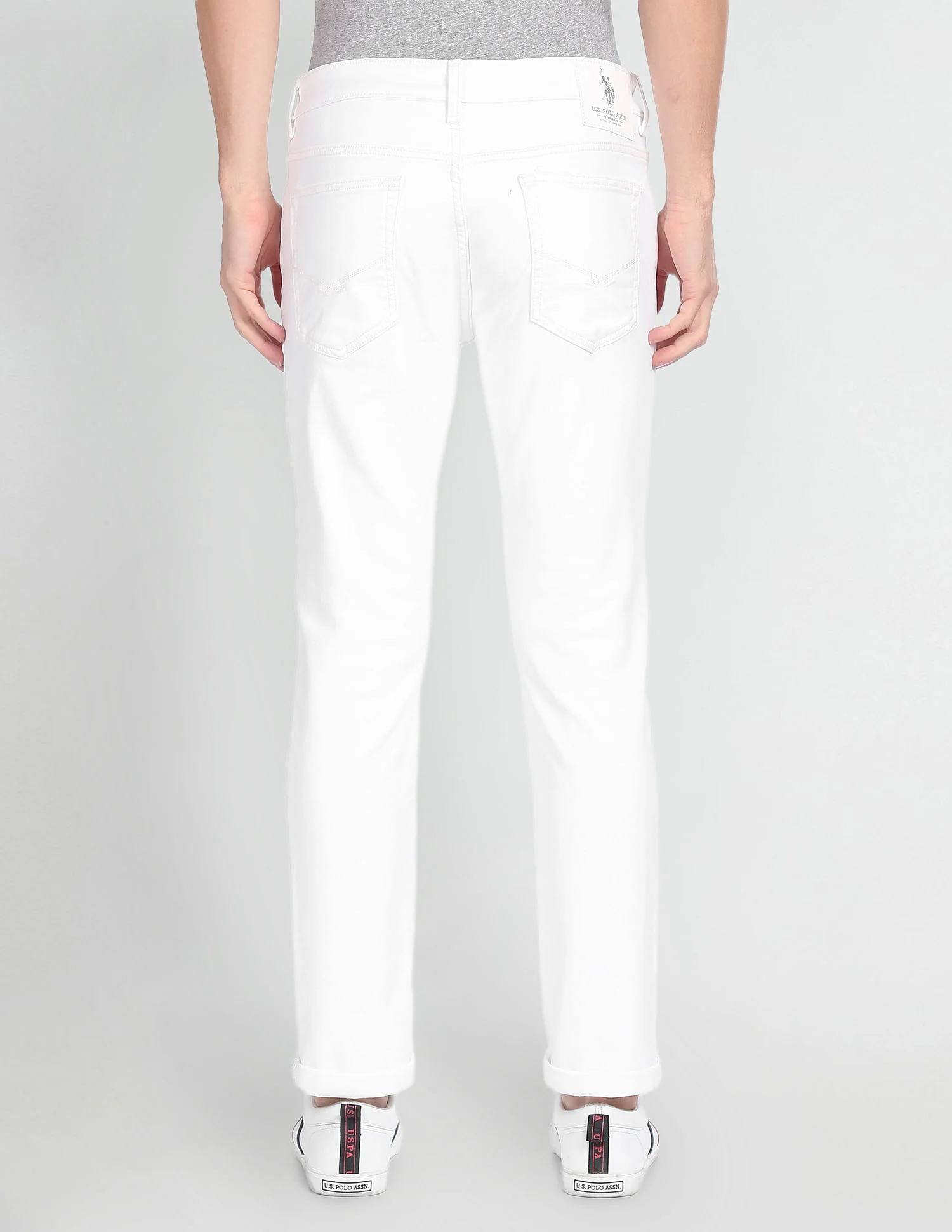 Brandon Slim Tapered Twill Jeans - Image 5