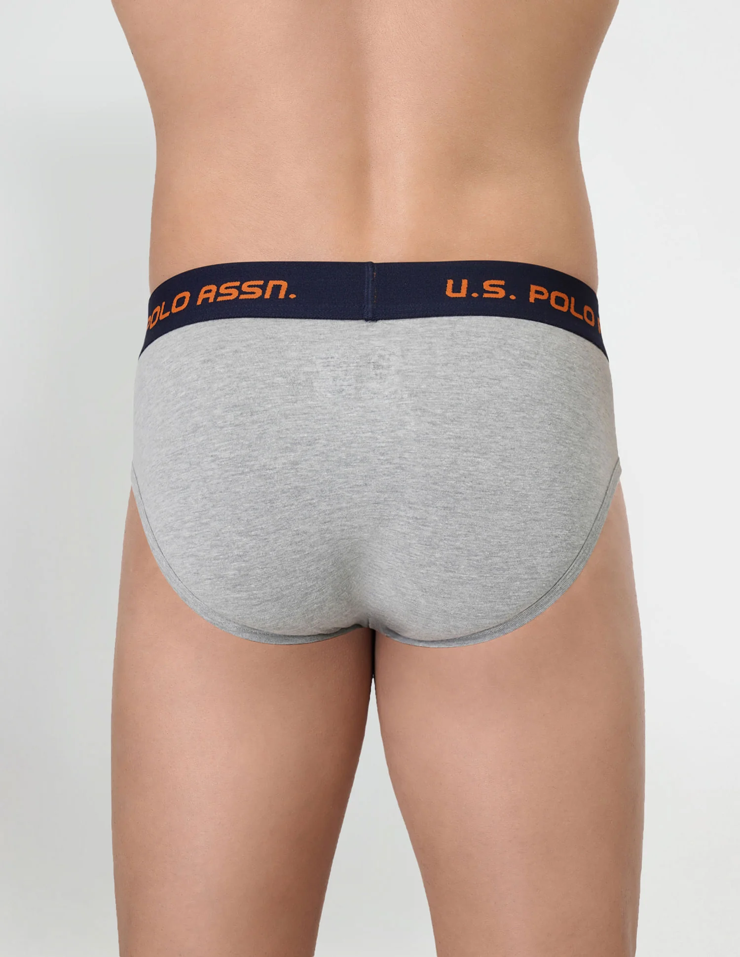 Brushed Elastic Cotton Stretch IYAJ Briefs - Pack Of 2 - Image 7