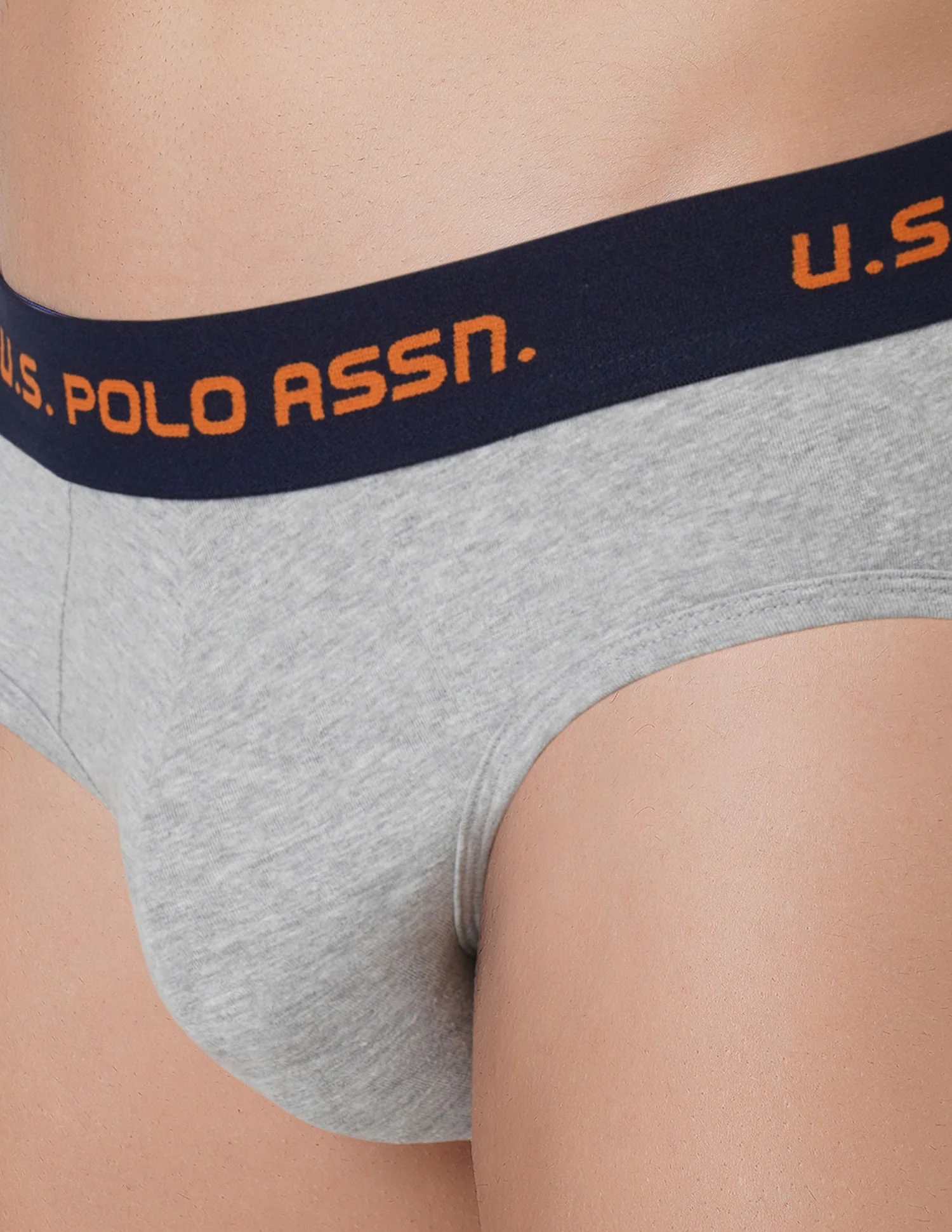 Brushed Elastic Cotton Stretch IYAJ Briefs - Pack Of 2 - Image 8