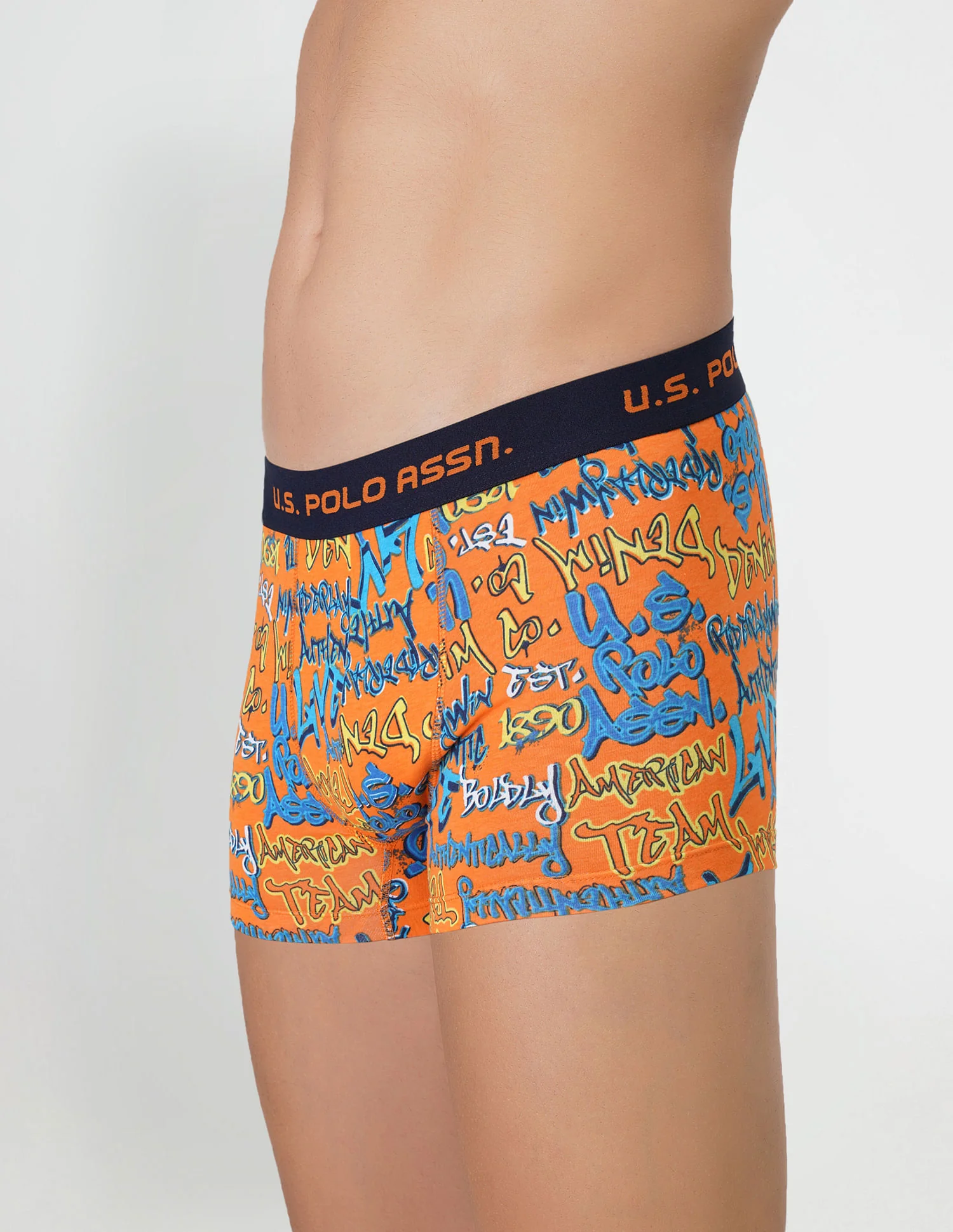 Brushed Elastic Cotton Stretch IYAK Trunks - Pack Of 2 - Image 2