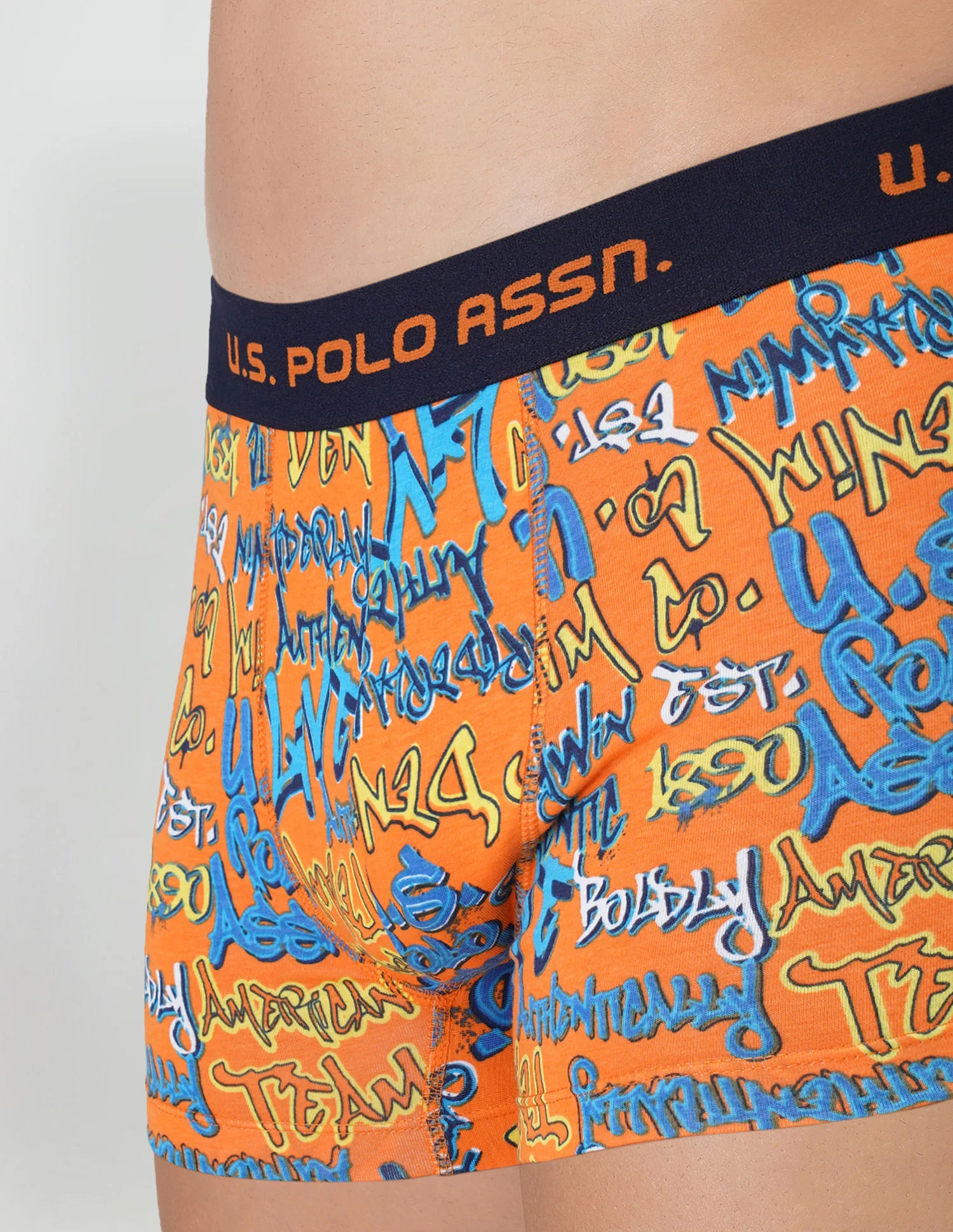 Brushed Elastic Cotton Stretch IYAK Trunks - Pack Of 2 - Image 4
