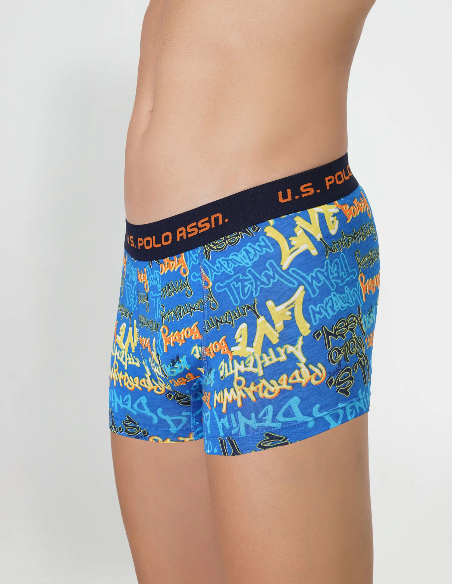 Brushed Elastic Cotton Stretch IYAK Trunks - Pack Of 2 - Image 2