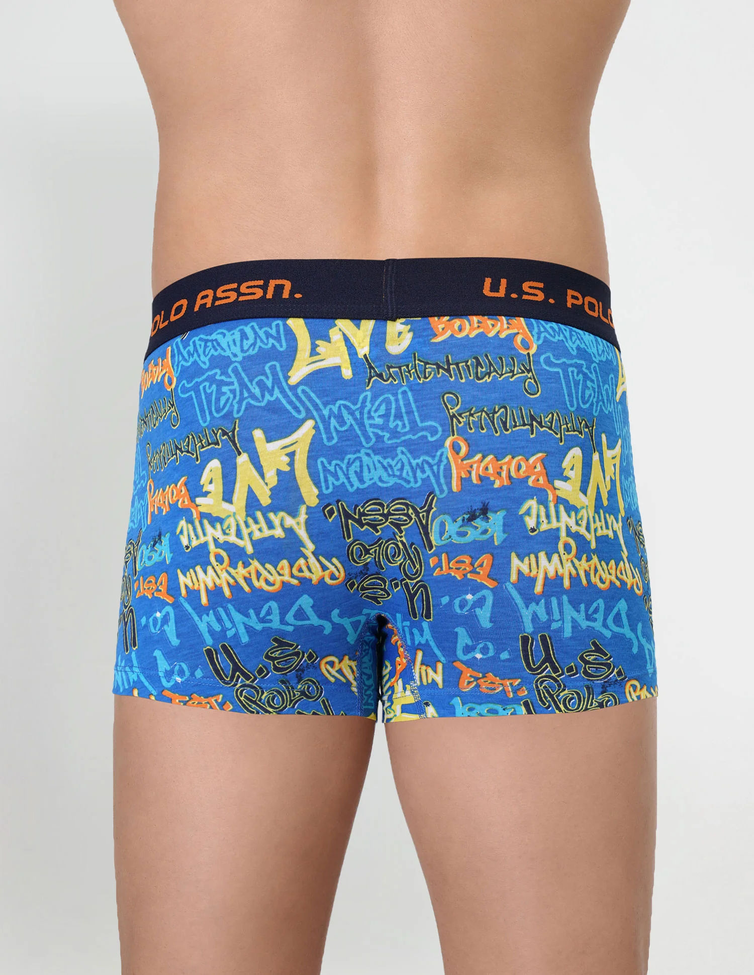 Brushed Elastic Cotton Stretch IYAK Trunks - Pack Of 2 - Image 3