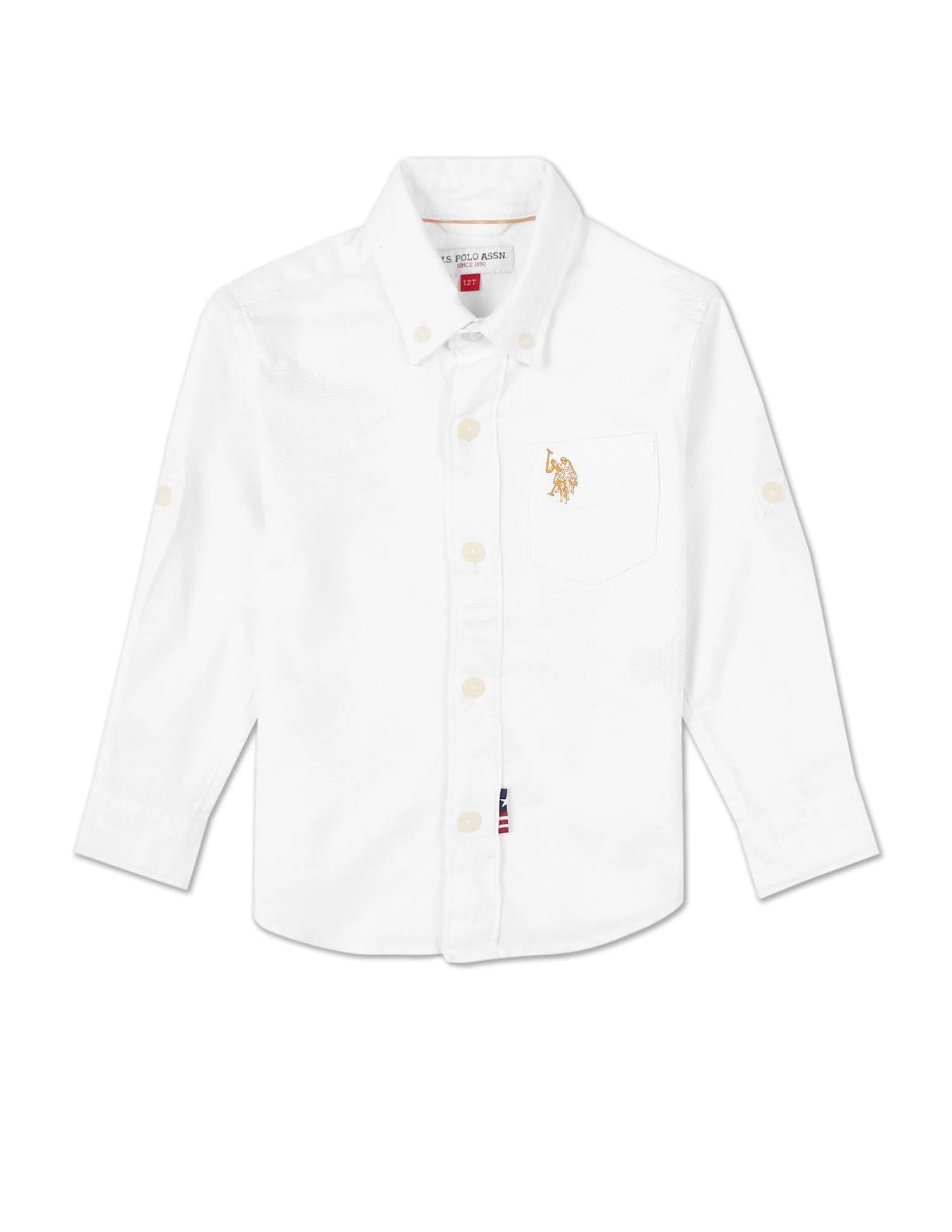 Button Down Collar Cotton Shirt