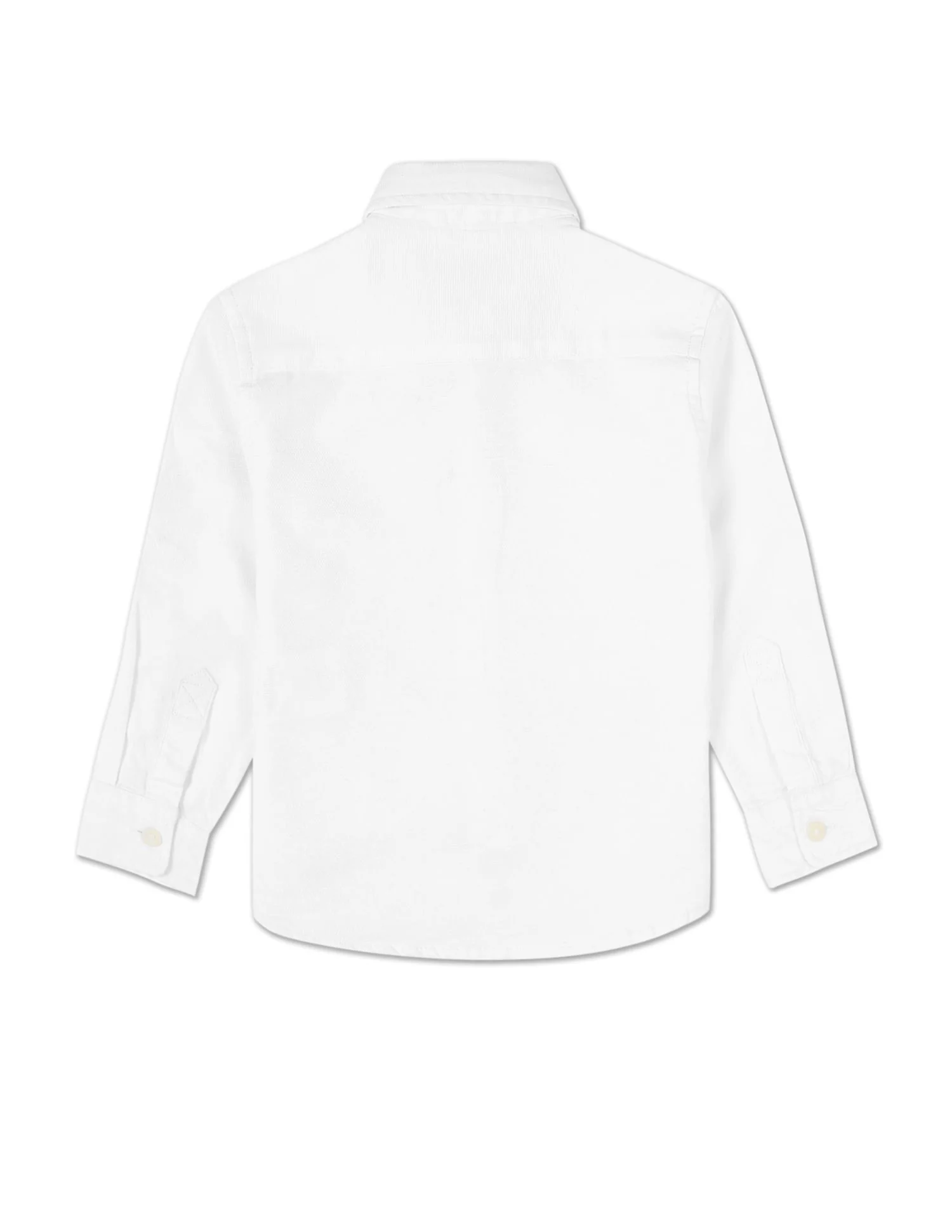 Button Down Collar Cotton Shirt - Image 2